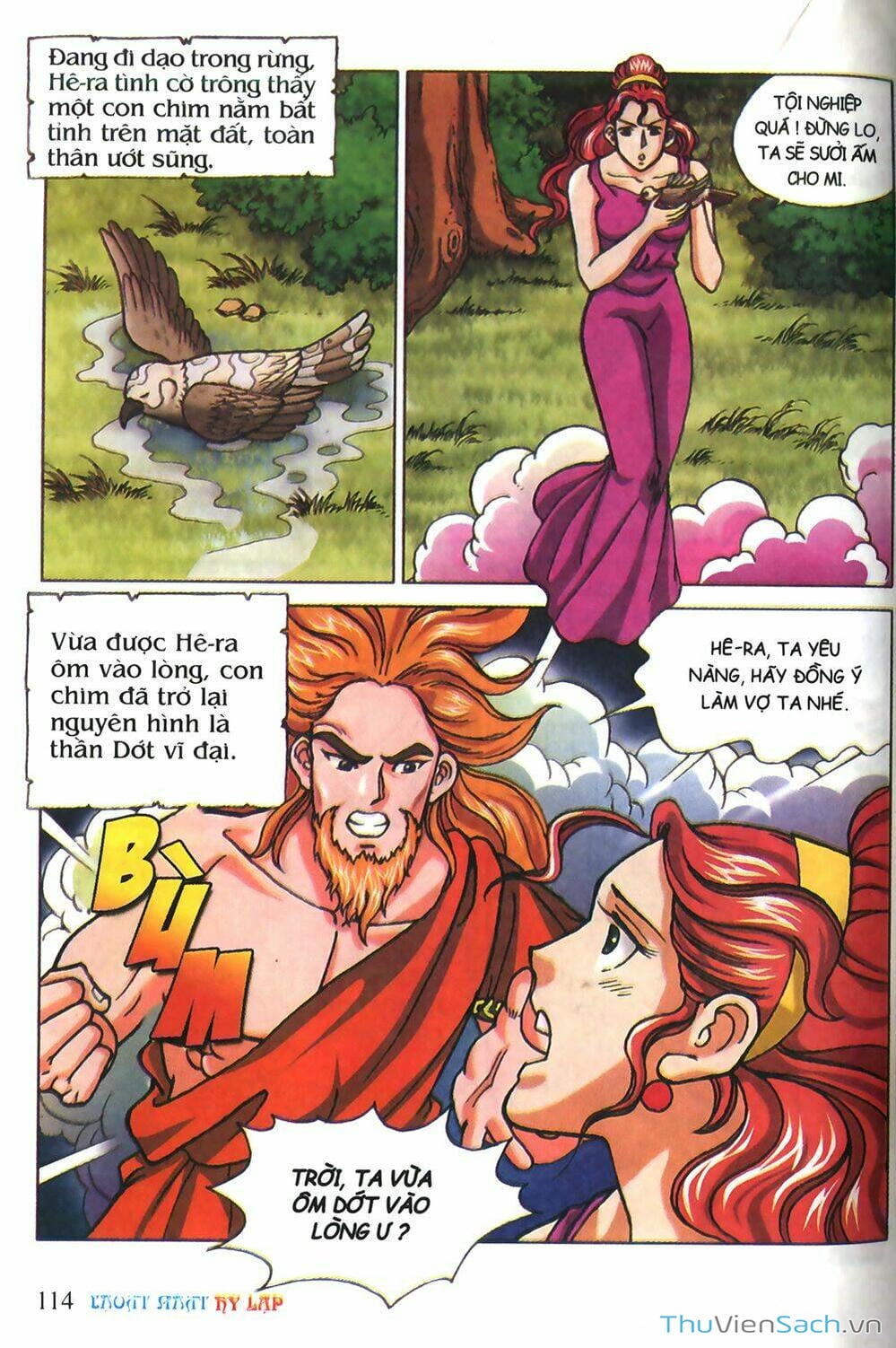 Truyện Tranh Thần Thoại Hy Lạp - Nguồn Gốc Các Vị Thần trang 3