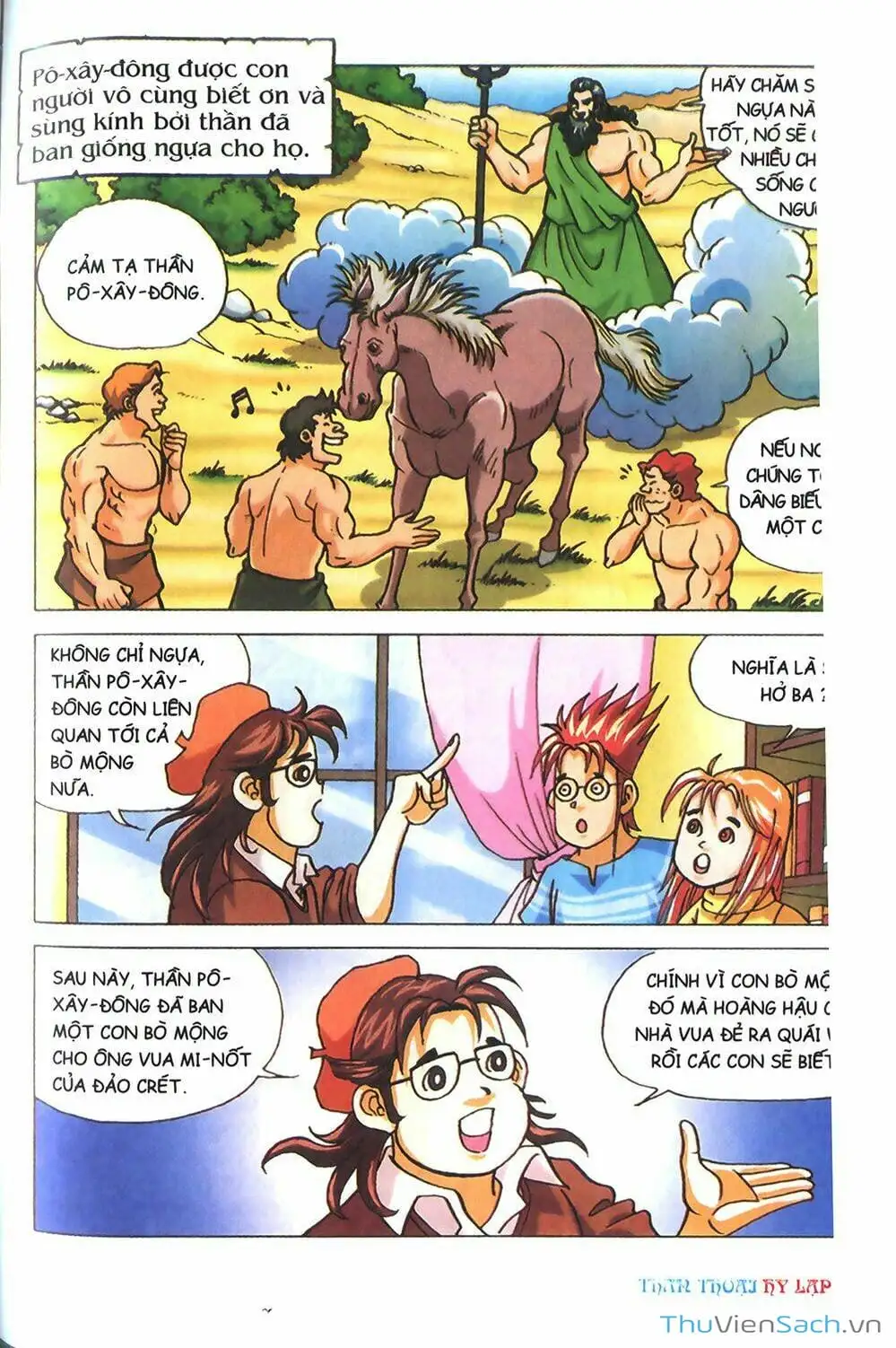 Truyện Tranh Thần Thoại Hy Lạp - Nguồn Gốc Các Vị Thần trang 3