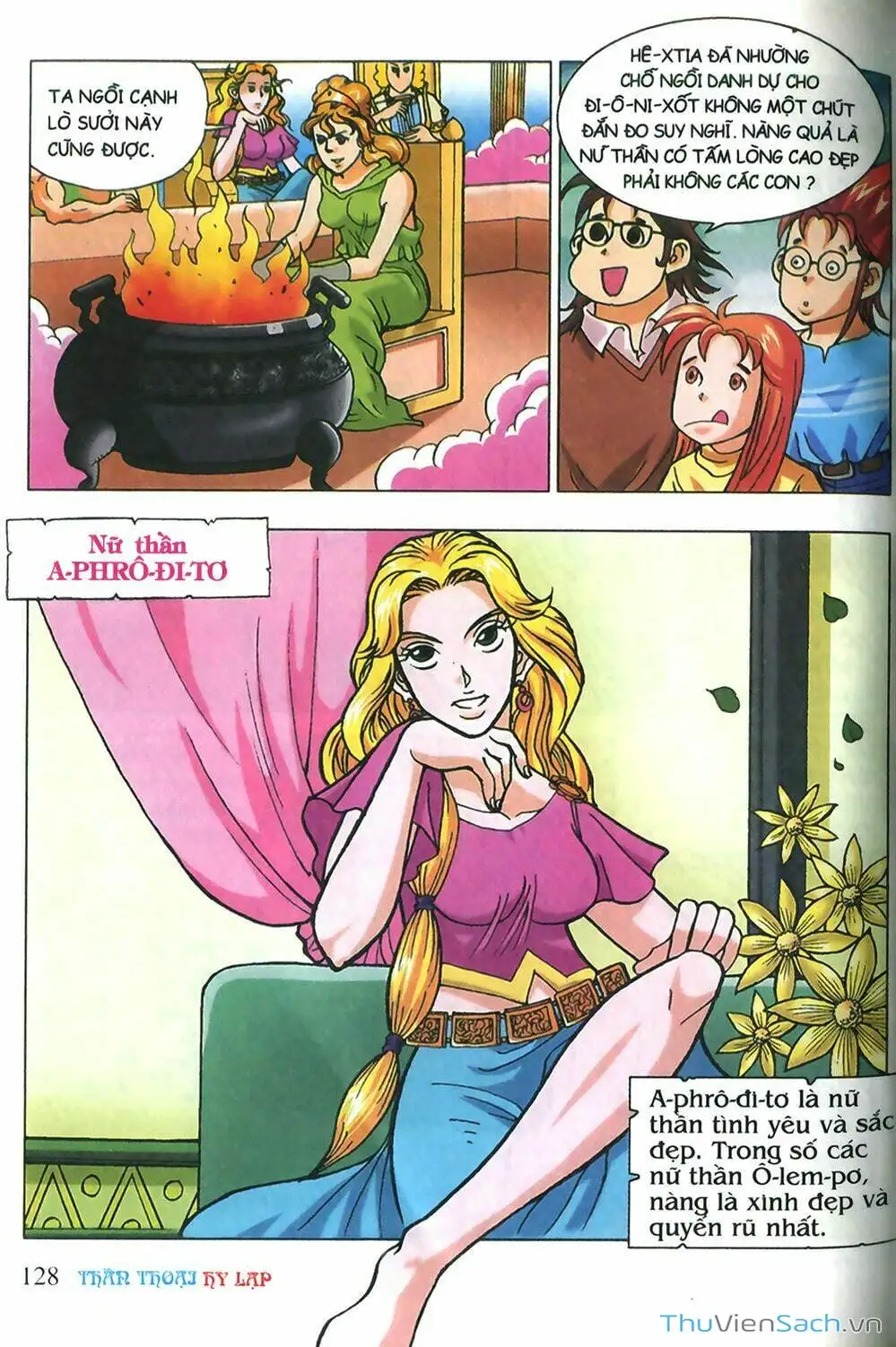 Truyện Tranh Thần Thoại Hy Lạp - Nguồn Gốc Các Vị Thần trang 3