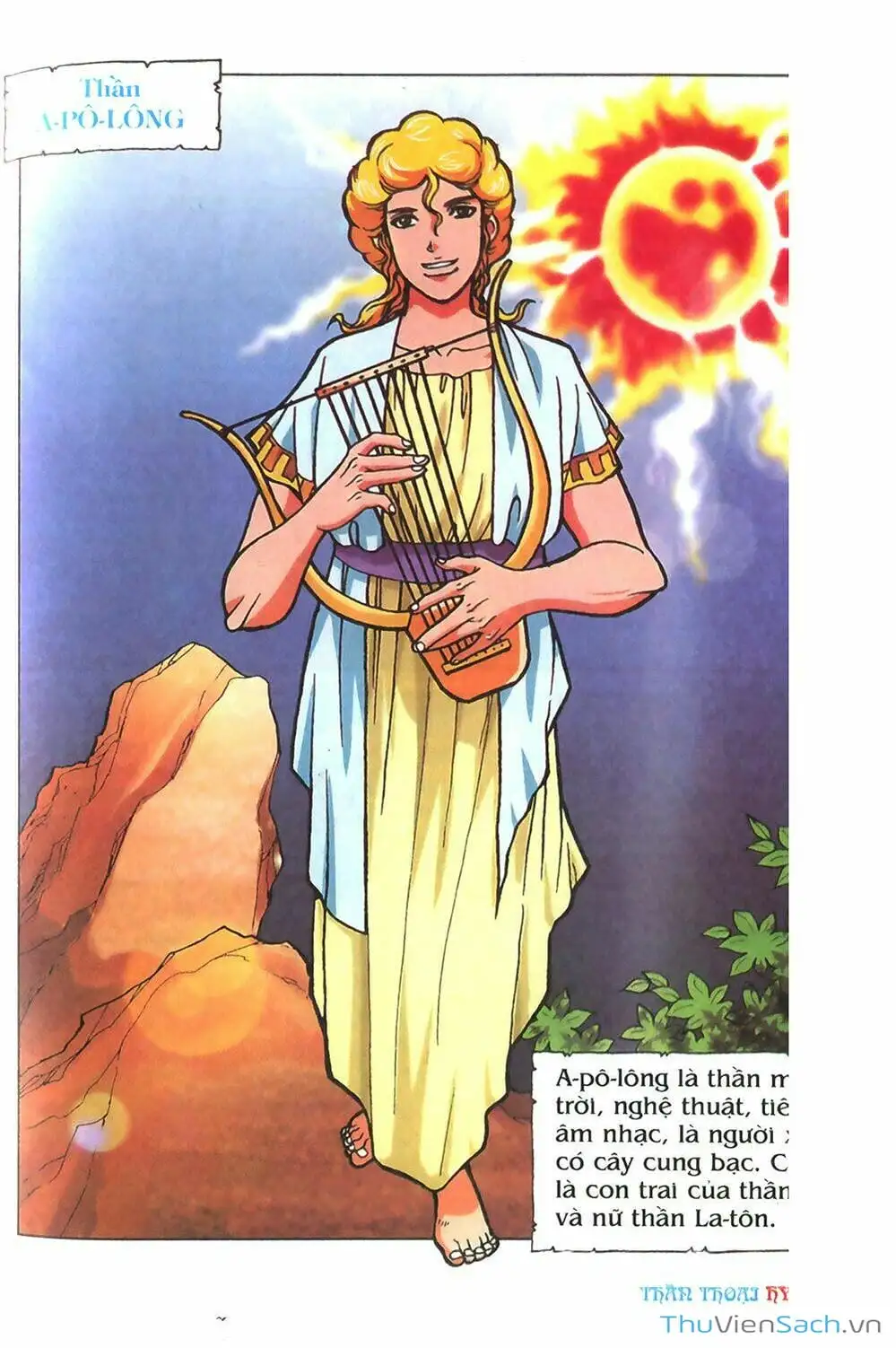 Truyện Tranh Thần Thoại Hy Lạp - Nguồn Gốc Các Vị Thần trang 3