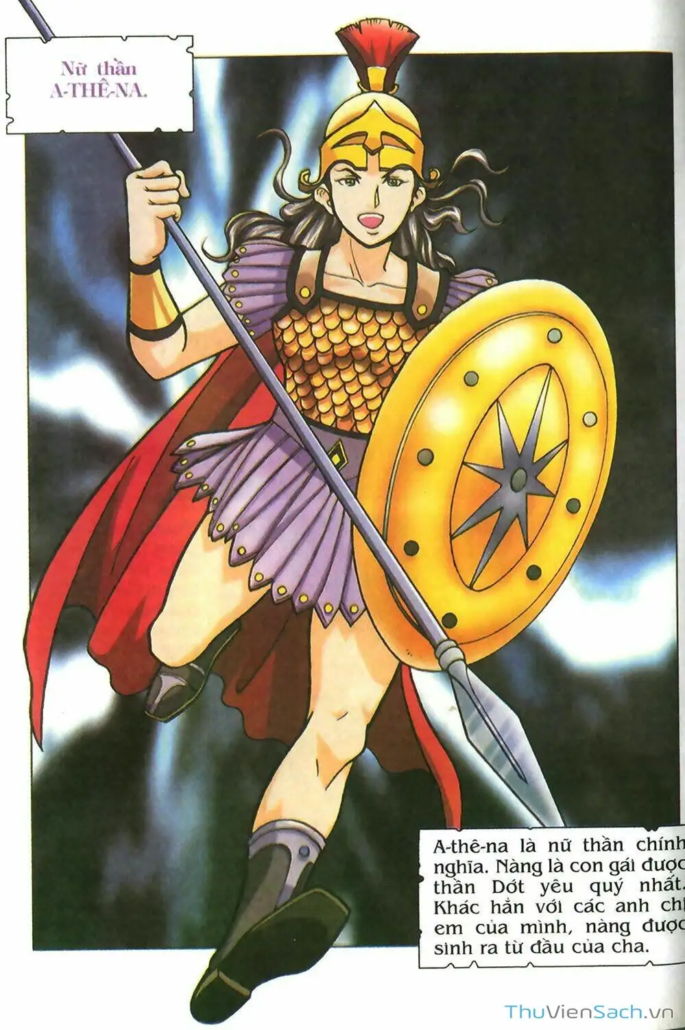 Truyện Tranh Thần Thoại Hy Lạp - Nguồn Gốc Các Vị Thần trang 3