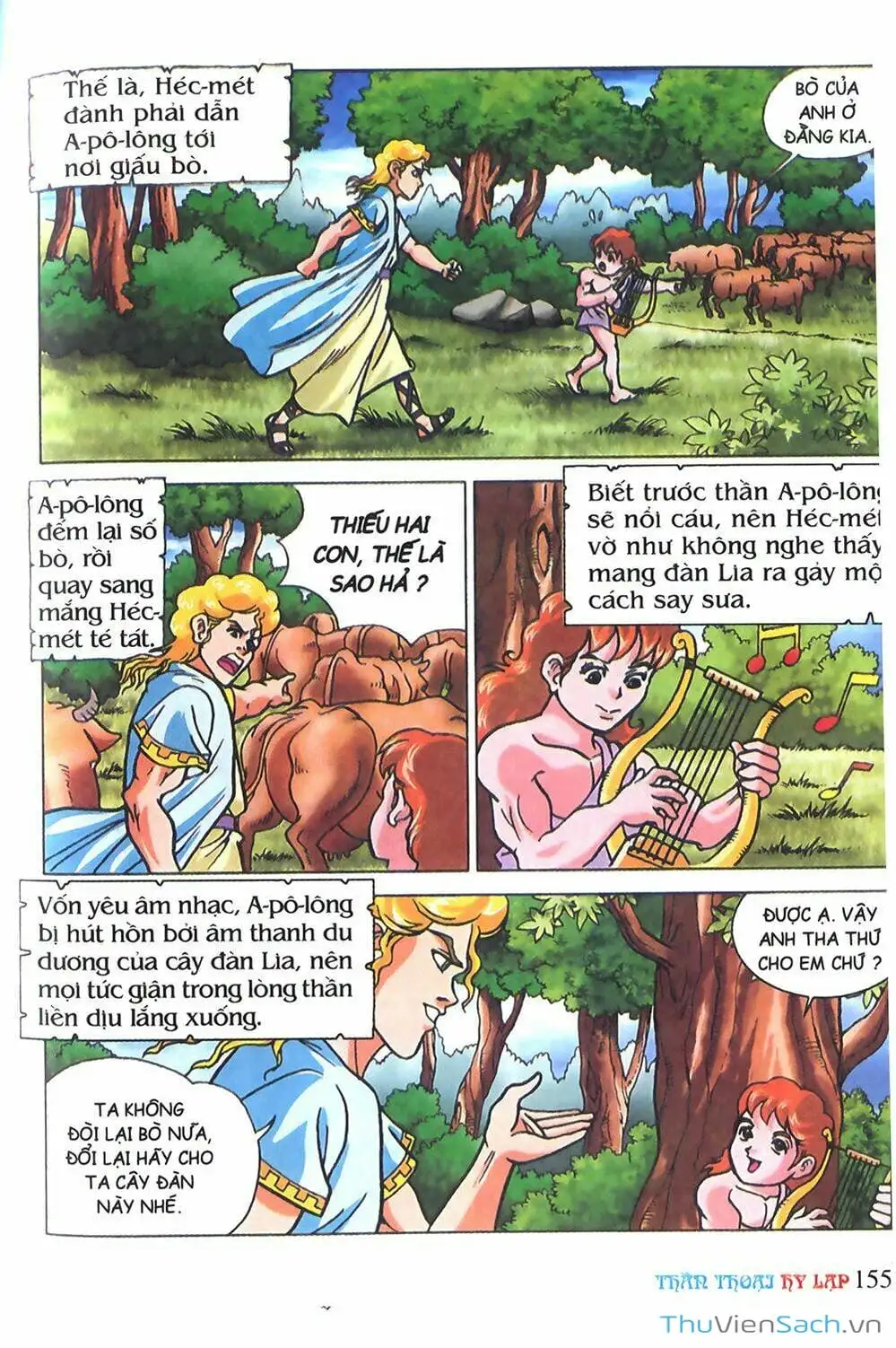 Truyện Tranh Thần Thoại Hy Lạp - Nguồn Gốc Các Vị Thần trang 3