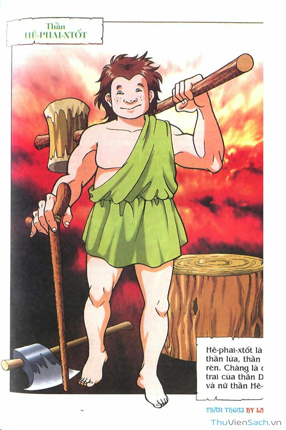 Truyện Tranh Thần Thoại Hy Lạp - Nguồn Gốc Các Vị Thần trang 3