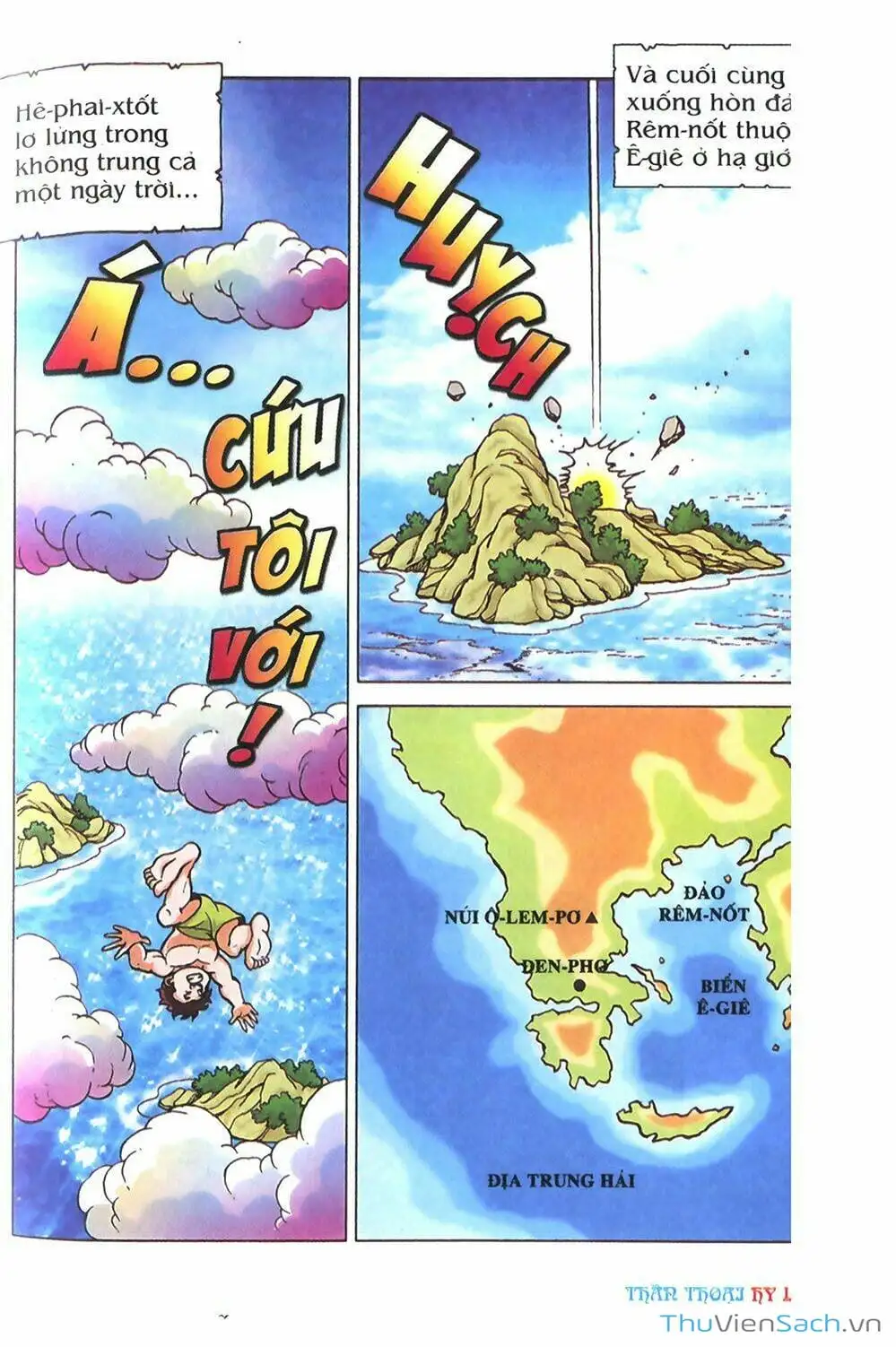 Truyện Tranh Thần Thoại Hy Lạp - Nguồn Gốc Các Vị Thần trang 3