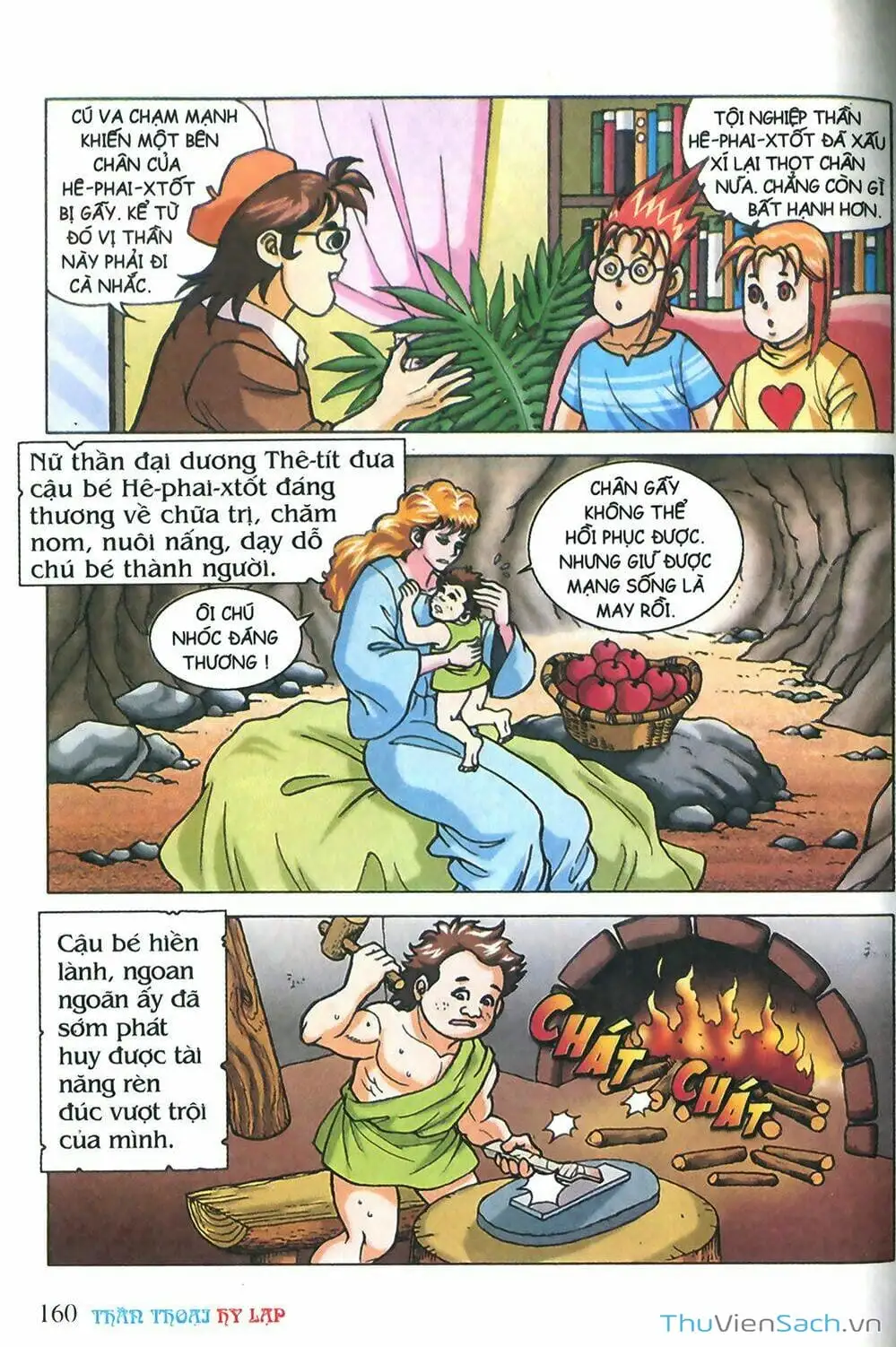 Truyện Tranh Thần Thoại Hy Lạp - Nguồn Gốc Các Vị Thần trang 3