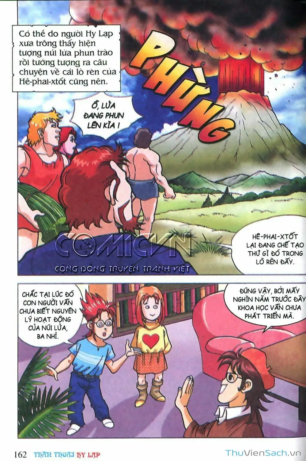 Truyện Tranh Thần Thoại Hy Lạp - Nguồn Gốc Các Vị Thần trang 3