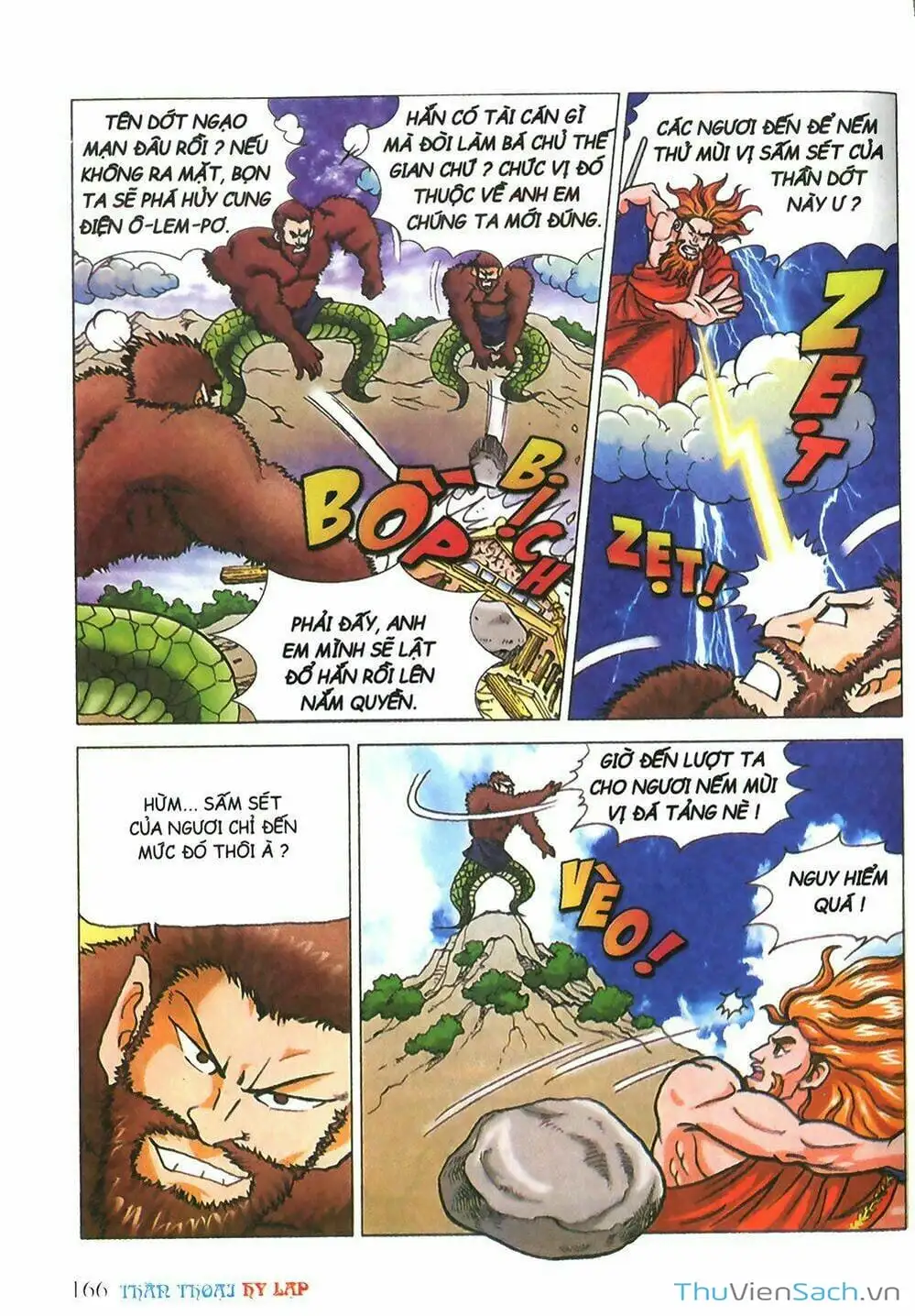 Truyện Tranh Thần Thoại Hy Lạp - Nguồn Gốc Các Vị Thần trang 3