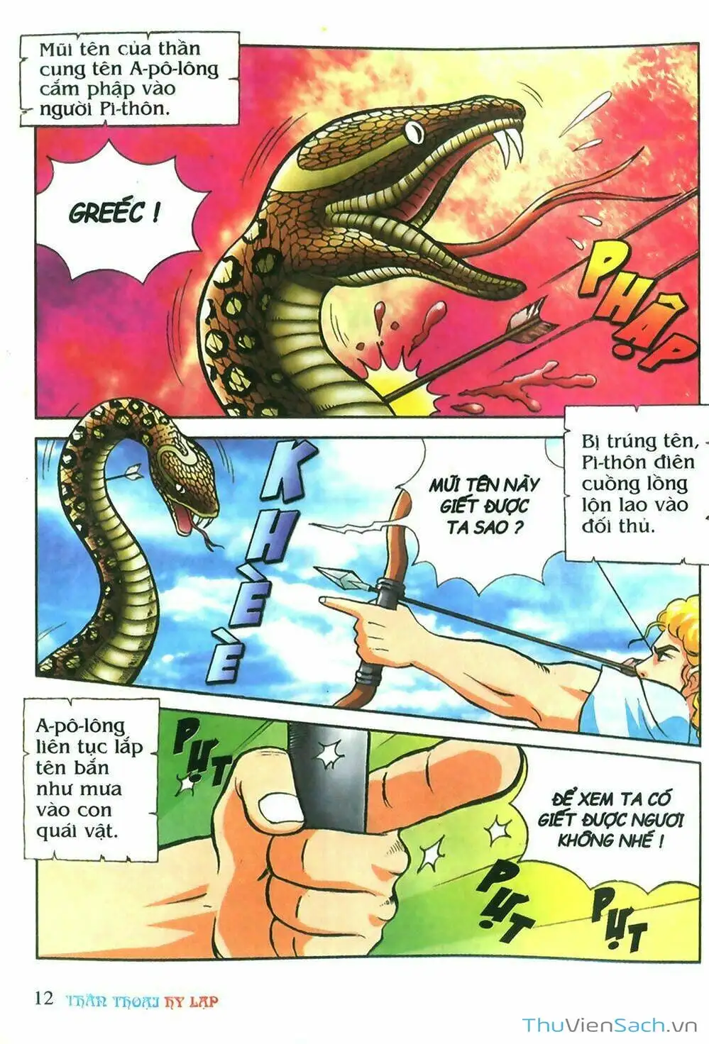 Truyện Tranh Thần Thoại Hy Lạp - Nguồn Gốc Các Vị Thần trang 3