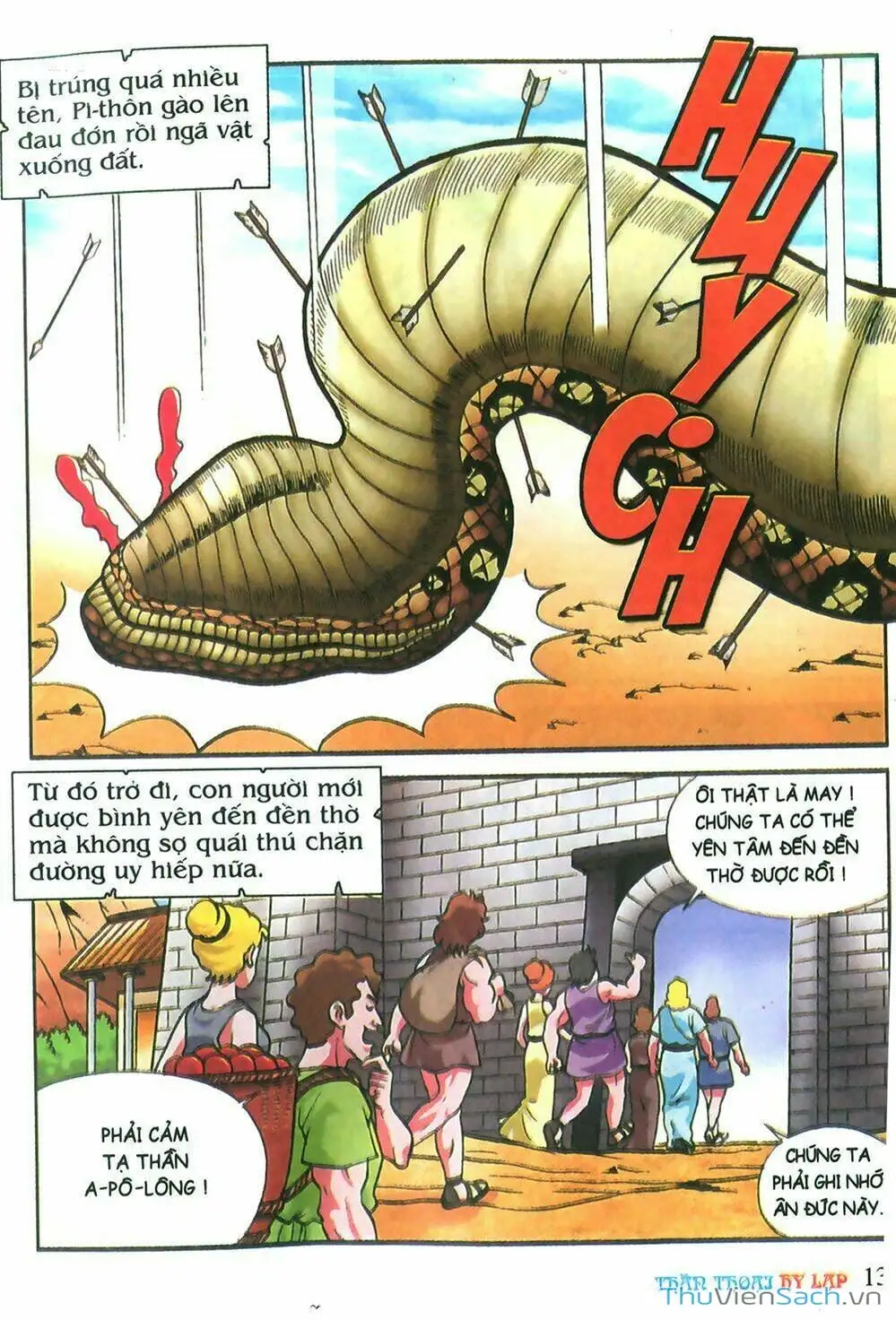 Truyện Tranh Thần Thoại Hy Lạp - Nguồn Gốc Các Vị Thần trang 3