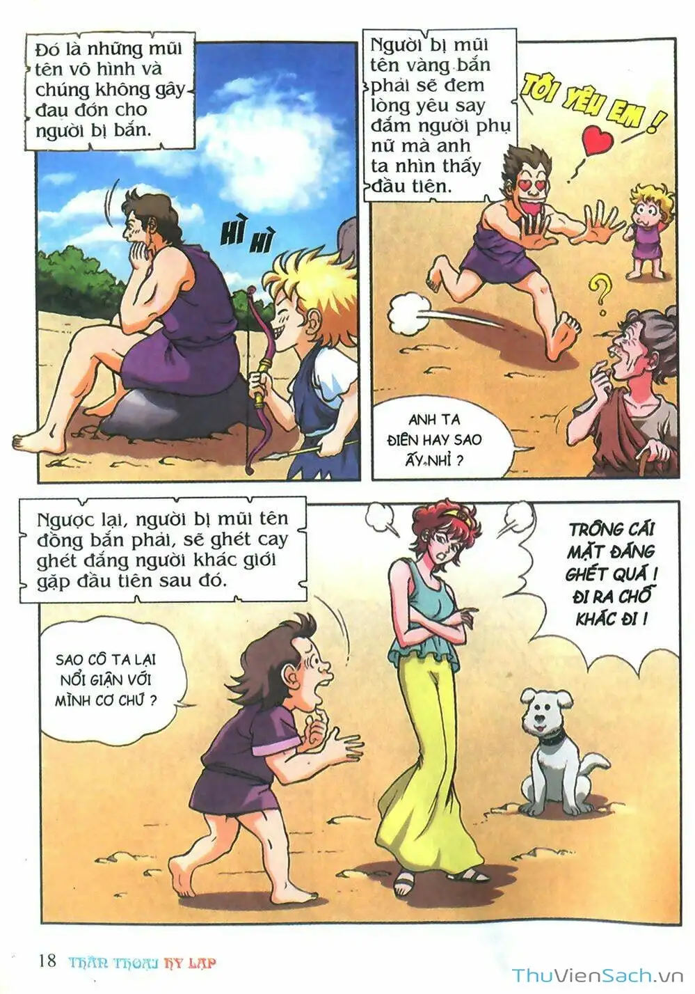 Truyện Tranh Thần Thoại Hy Lạp - Nguồn Gốc Các Vị Thần trang 3