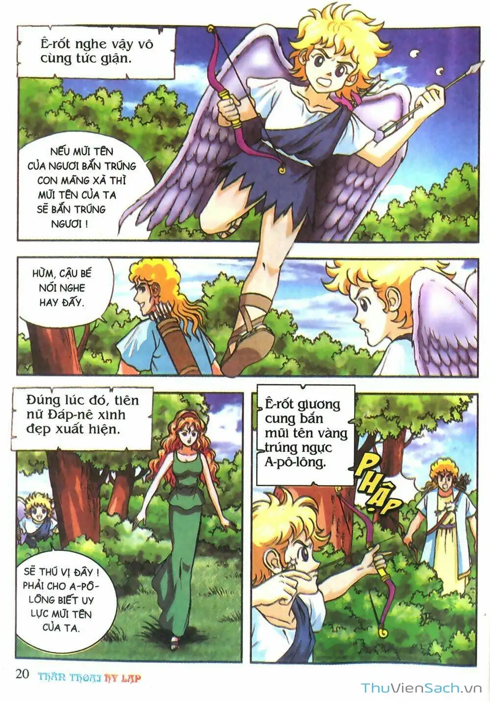 Truyện Tranh Thần Thoại Hy Lạp - Nguồn Gốc Các Vị Thần trang 3