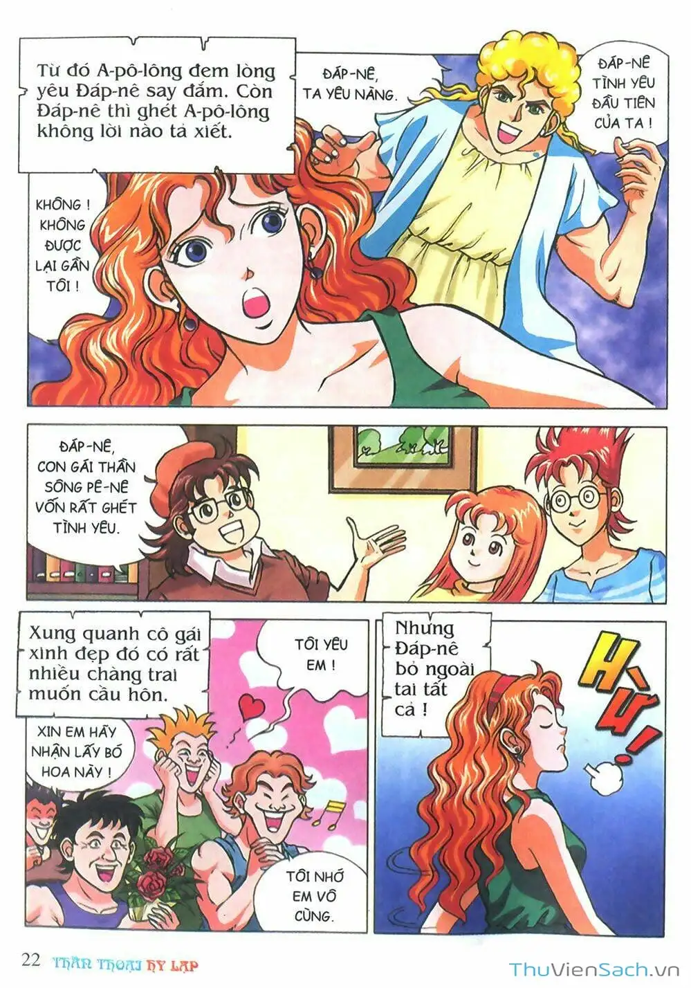 Truyện Tranh Thần Thoại Hy Lạp - Nguồn Gốc Các Vị Thần trang 3