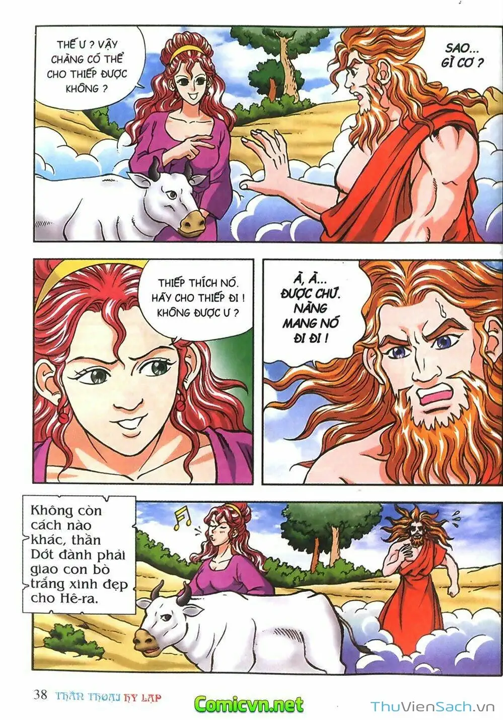 Truyện Tranh Thần Thoại Hy Lạp - Nguồn Gốc Các Vị Thần trang 3
