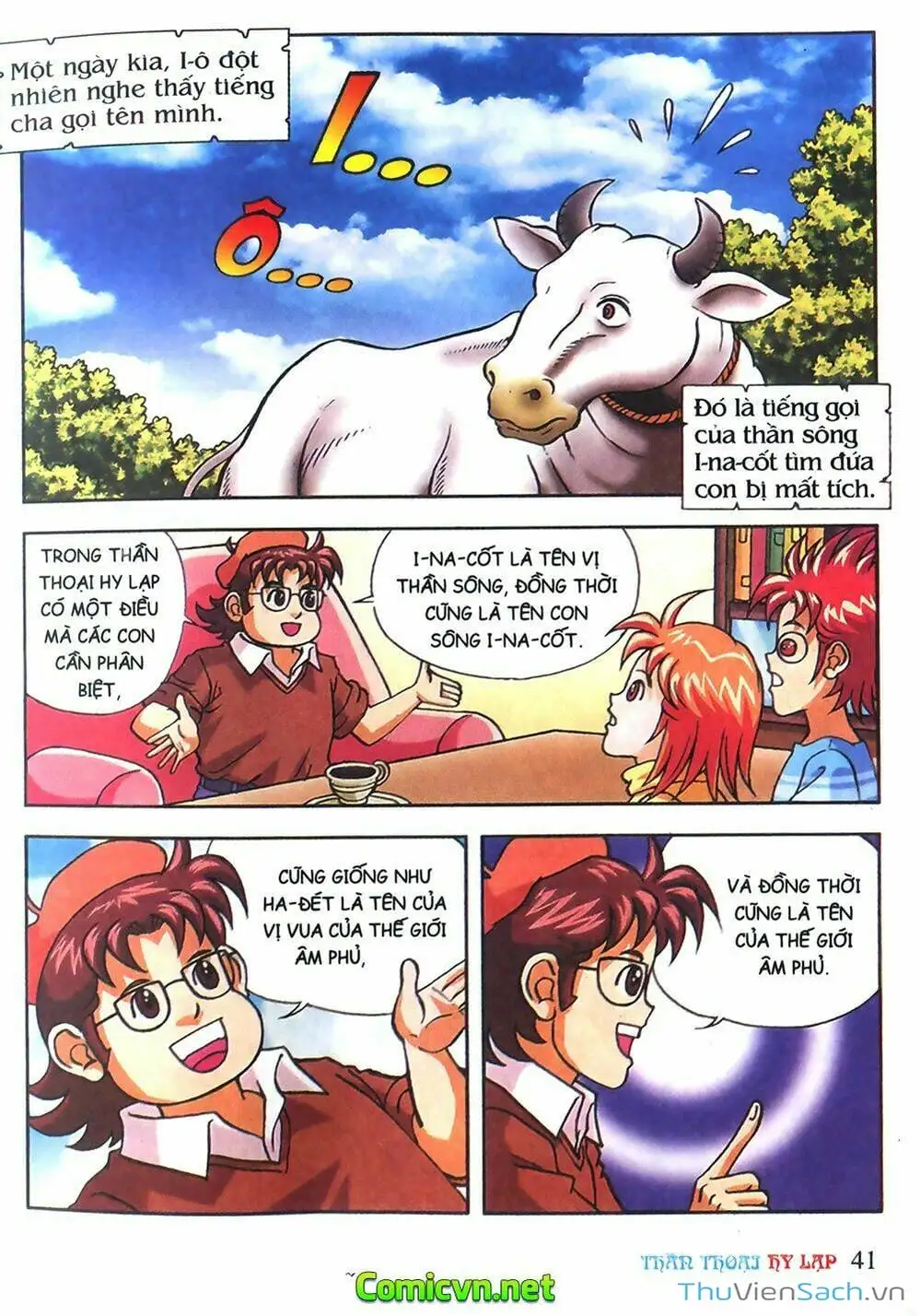 Truyện Tranh Thần Thoại Hy Lạp - Nguồn Gốc Các Vị Thần trang 3