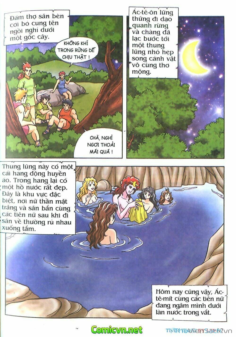 Truyện Tranh Thần Thoại Hy Lạp - Nguồn Gốc Các Vị Thần trang 3