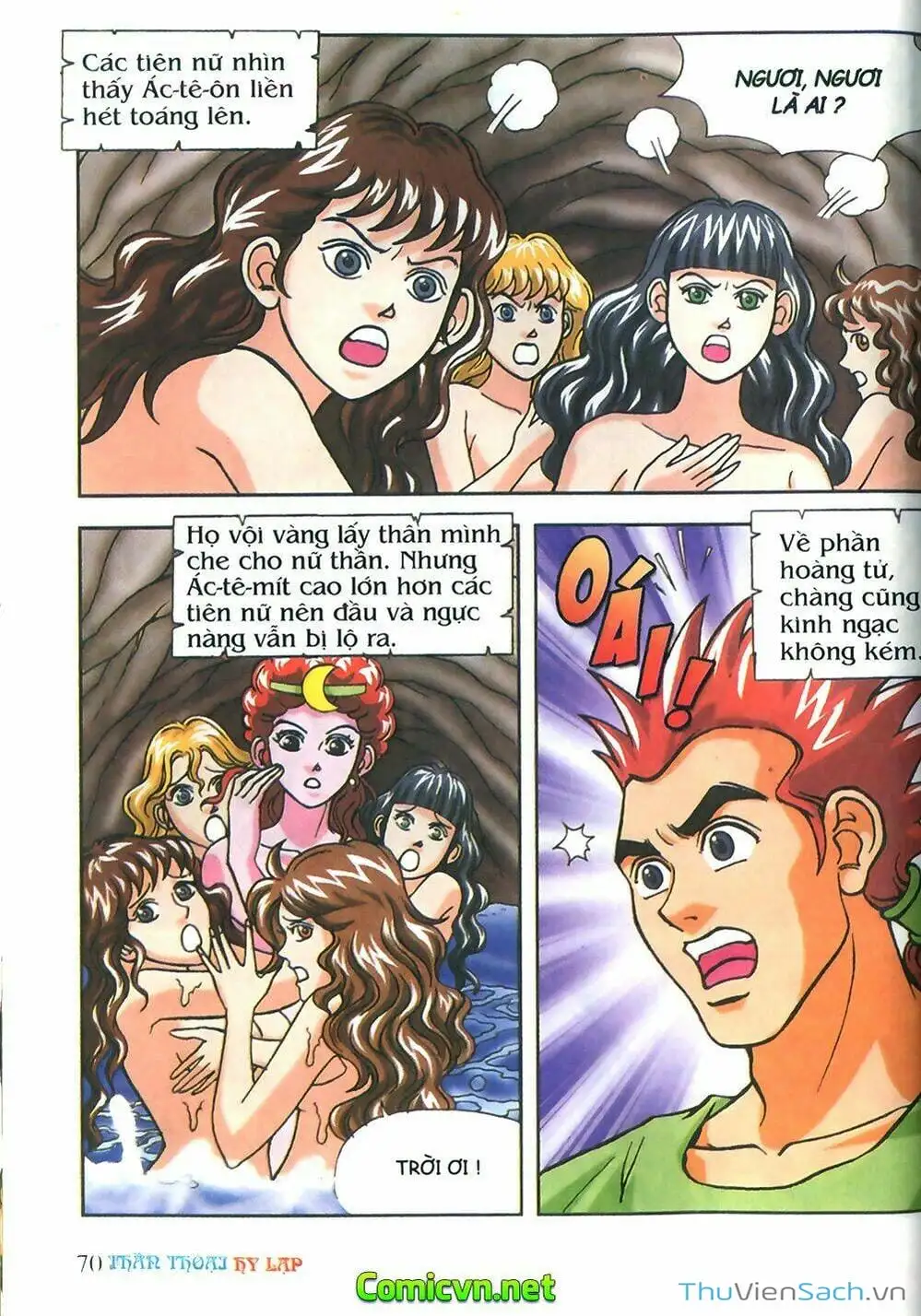 Truyện Tranh Thần Thoại Hy Lạp - Nguồn Gốc Các Vị Thần trang 3