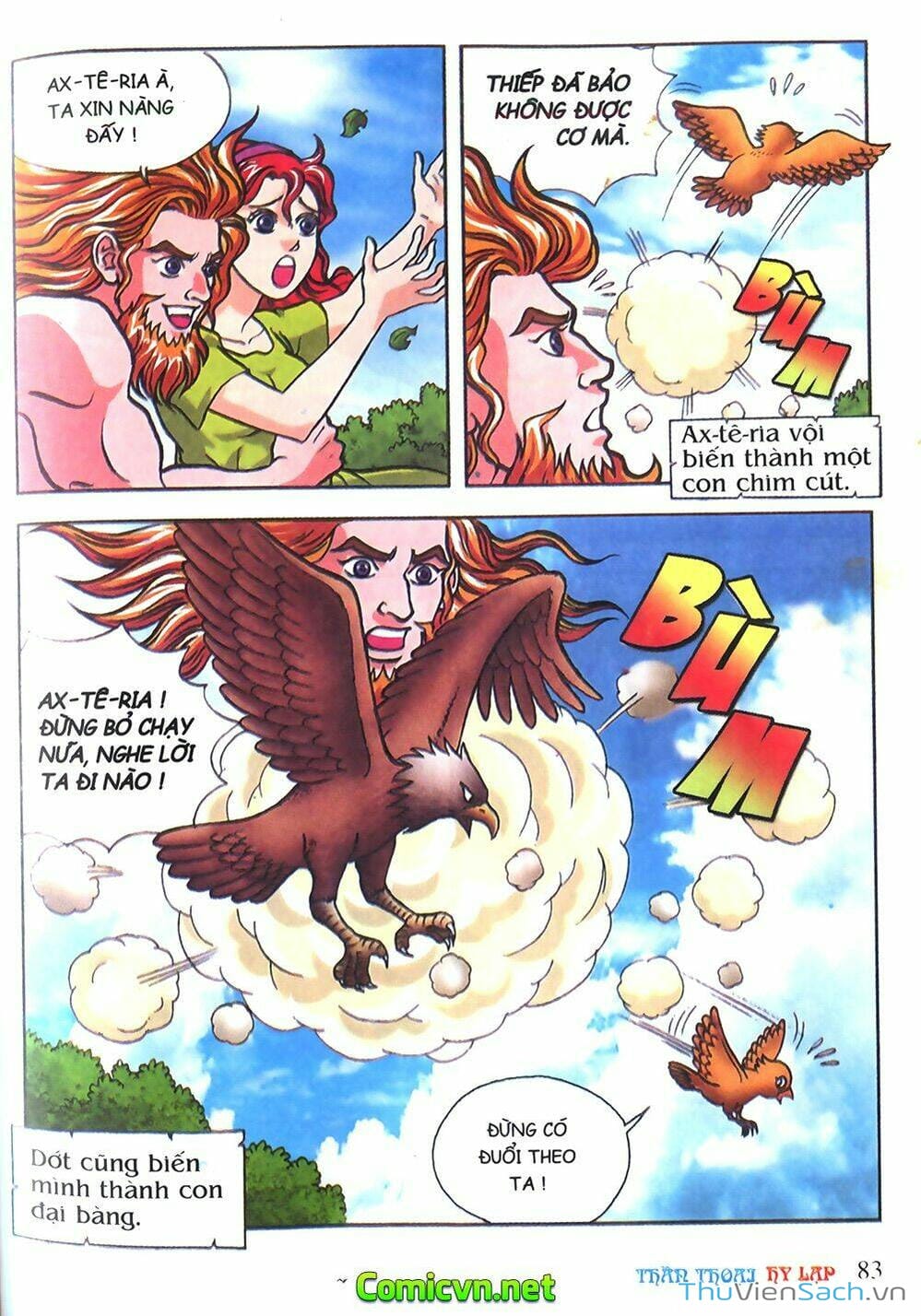 Truyện Tranh Thần Thoại Hy Lạp - Nguồn Gốc Các Vị Thần trang 3