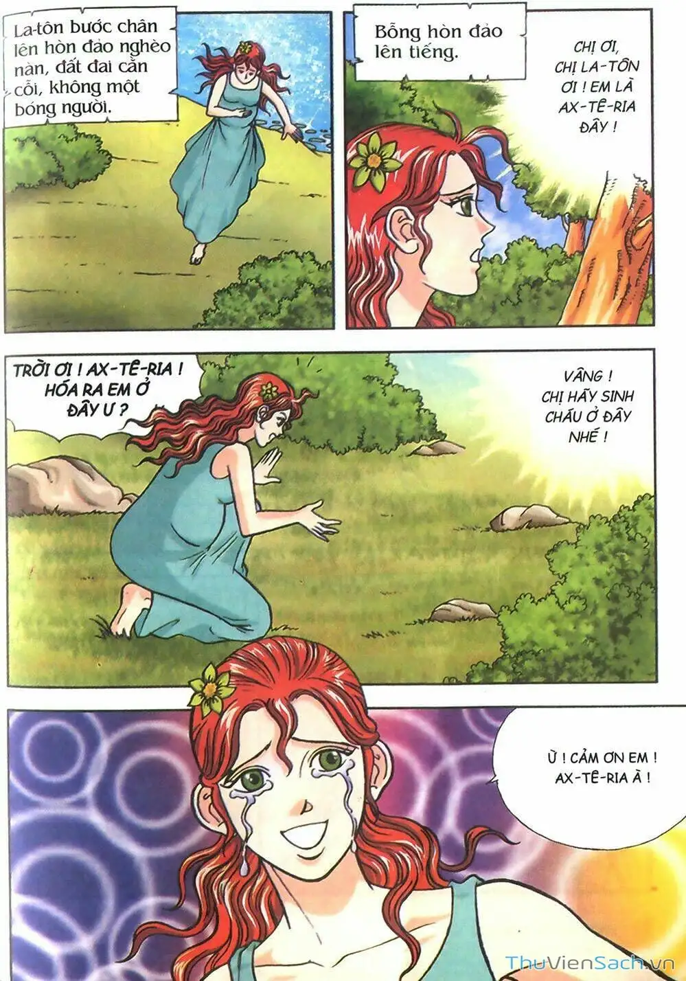 Truyện Tranh Thần Thoại Hy Lạp - Nguồn Gốc Các Vị Thần trang 3