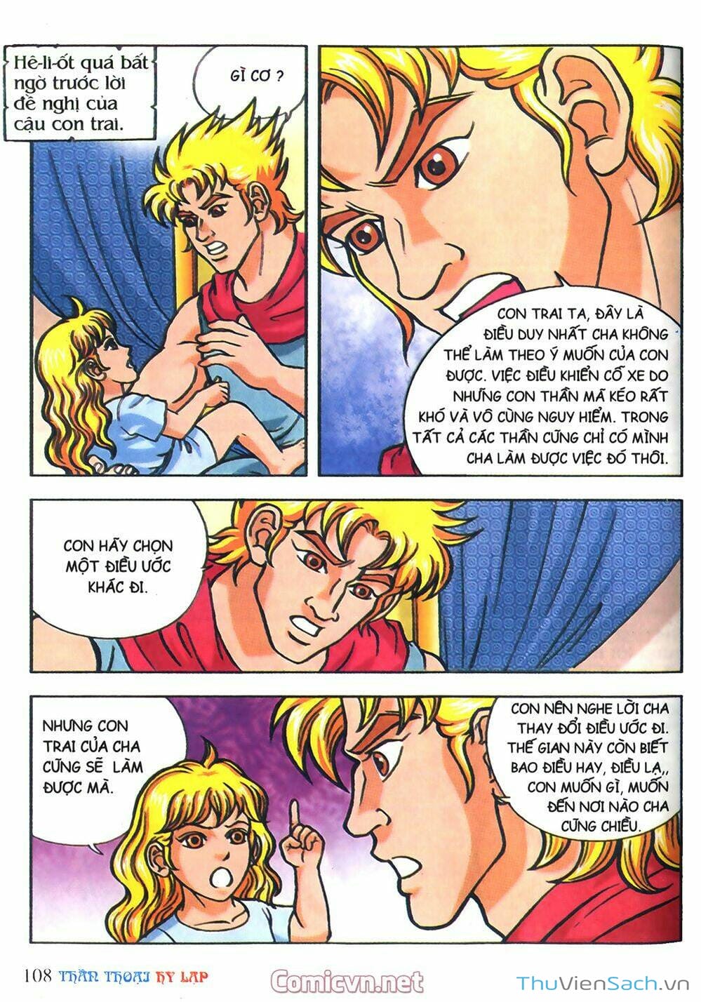 Truyện Tranh Thần Thoại Hy Lạp - Nguồn Gốc Các Vị Thần trang 3