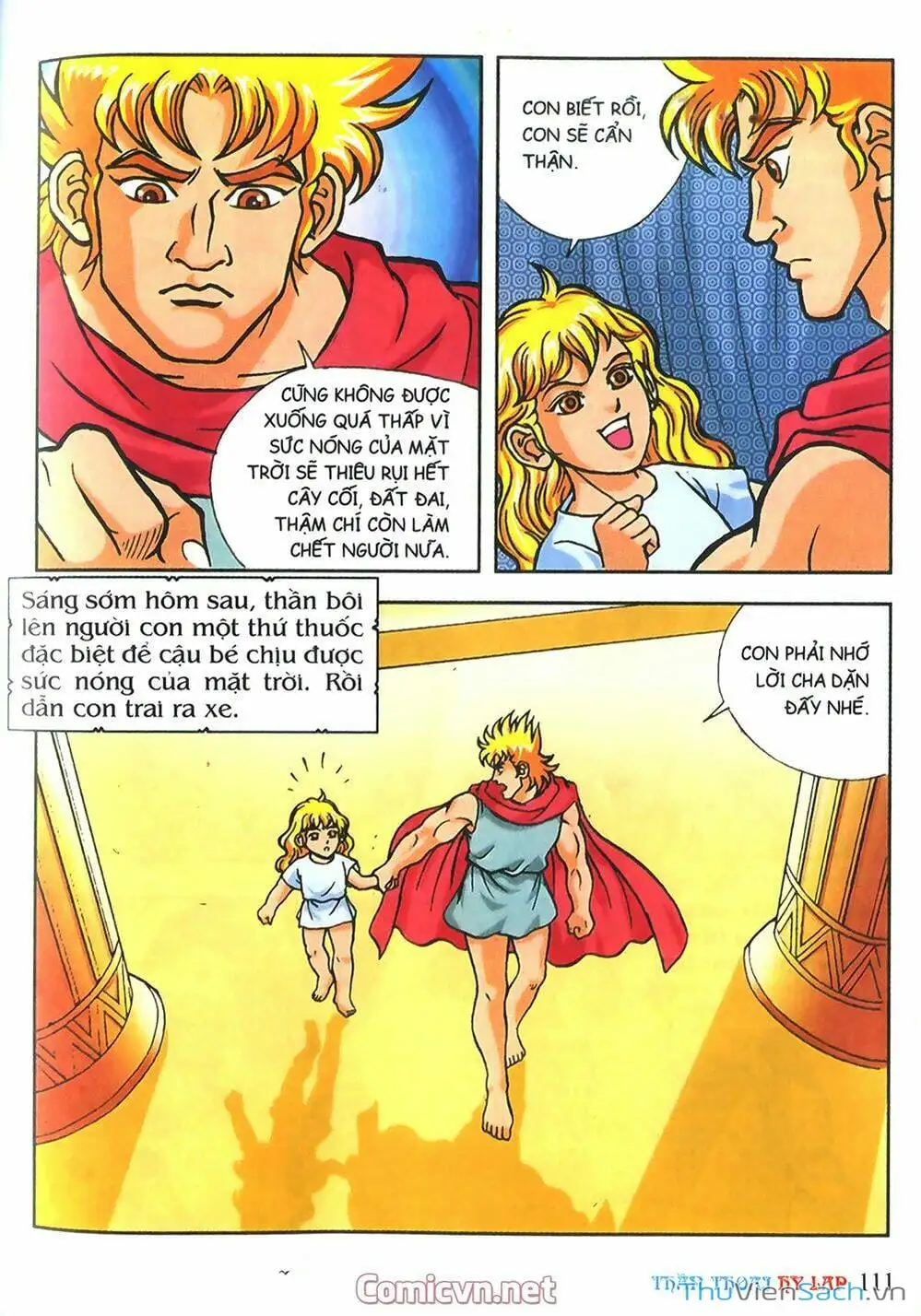 Truyện Tranh Thần Thoại Hy Lạp - Nguồn Gốc Các Vị Thần trang 3