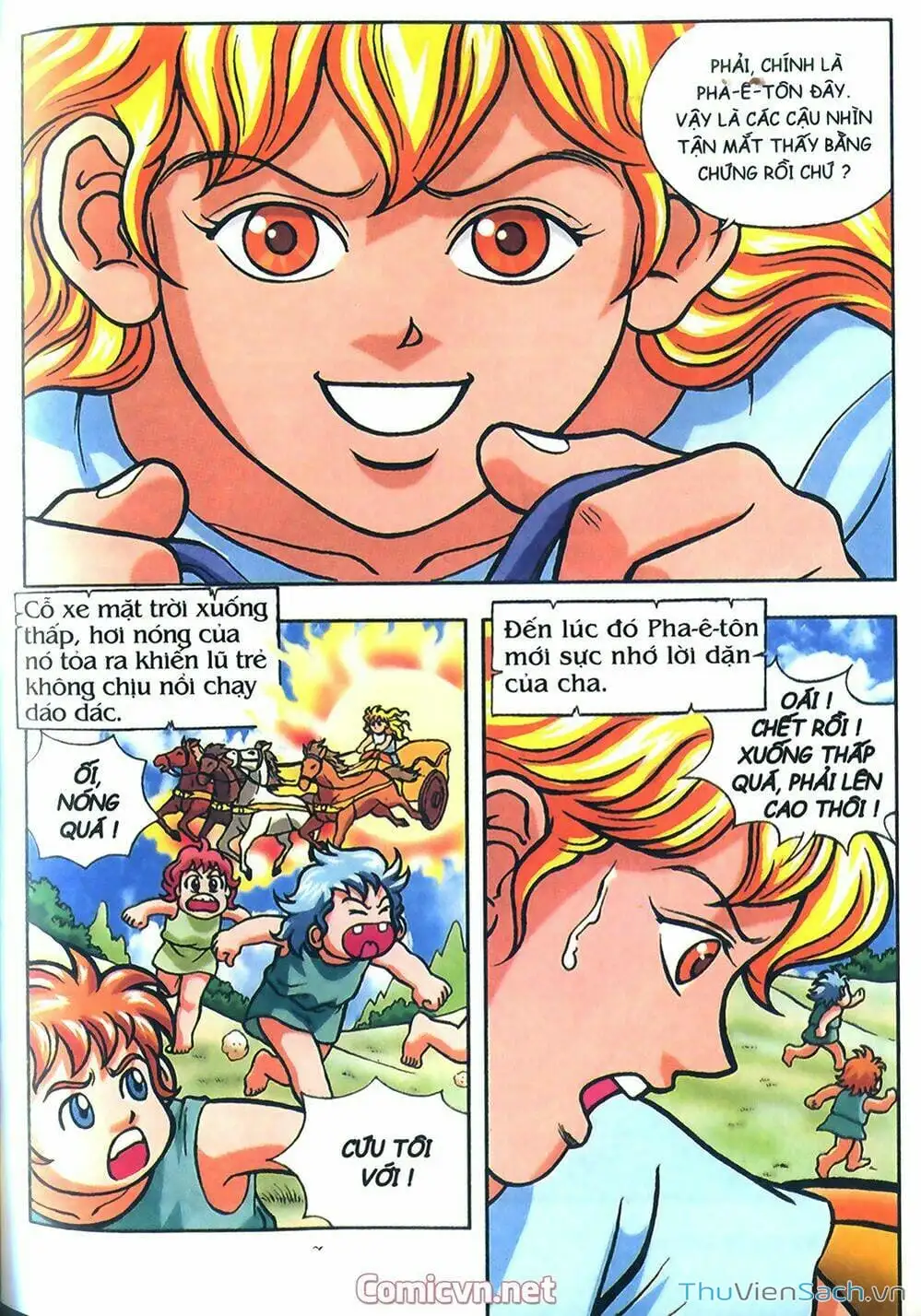 Truyện Tranh Thần Thoại Hy Lạp - Nguồn Gốc Các Vị Thần trang 3