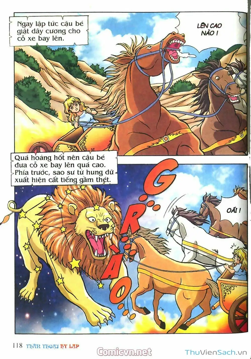 Truyện Tranh Thần Thoại Hy Lạp - Nguồn Gốc Các Vị Thần trang 3