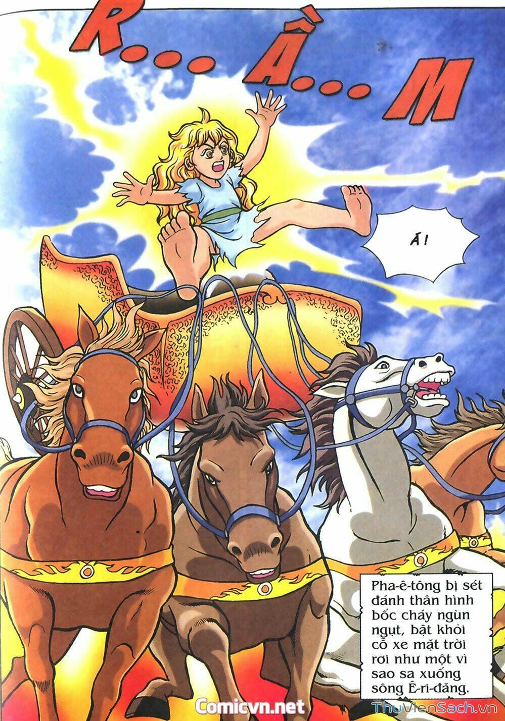 Truyện Tranh Thần Thoại Hy Lạp - Nguồn Gốc Các Vị Thần trang 3