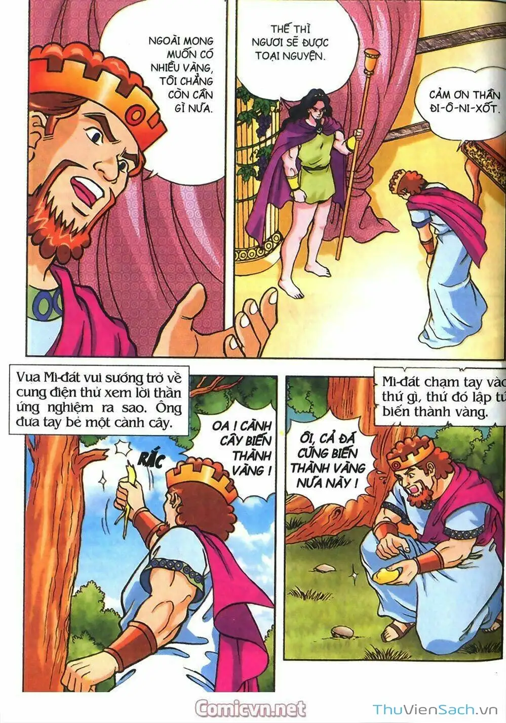 Truyện Tranh Thần Thoại Hy Lạp - Nguồn Gốc Các Vị Thần trang 3