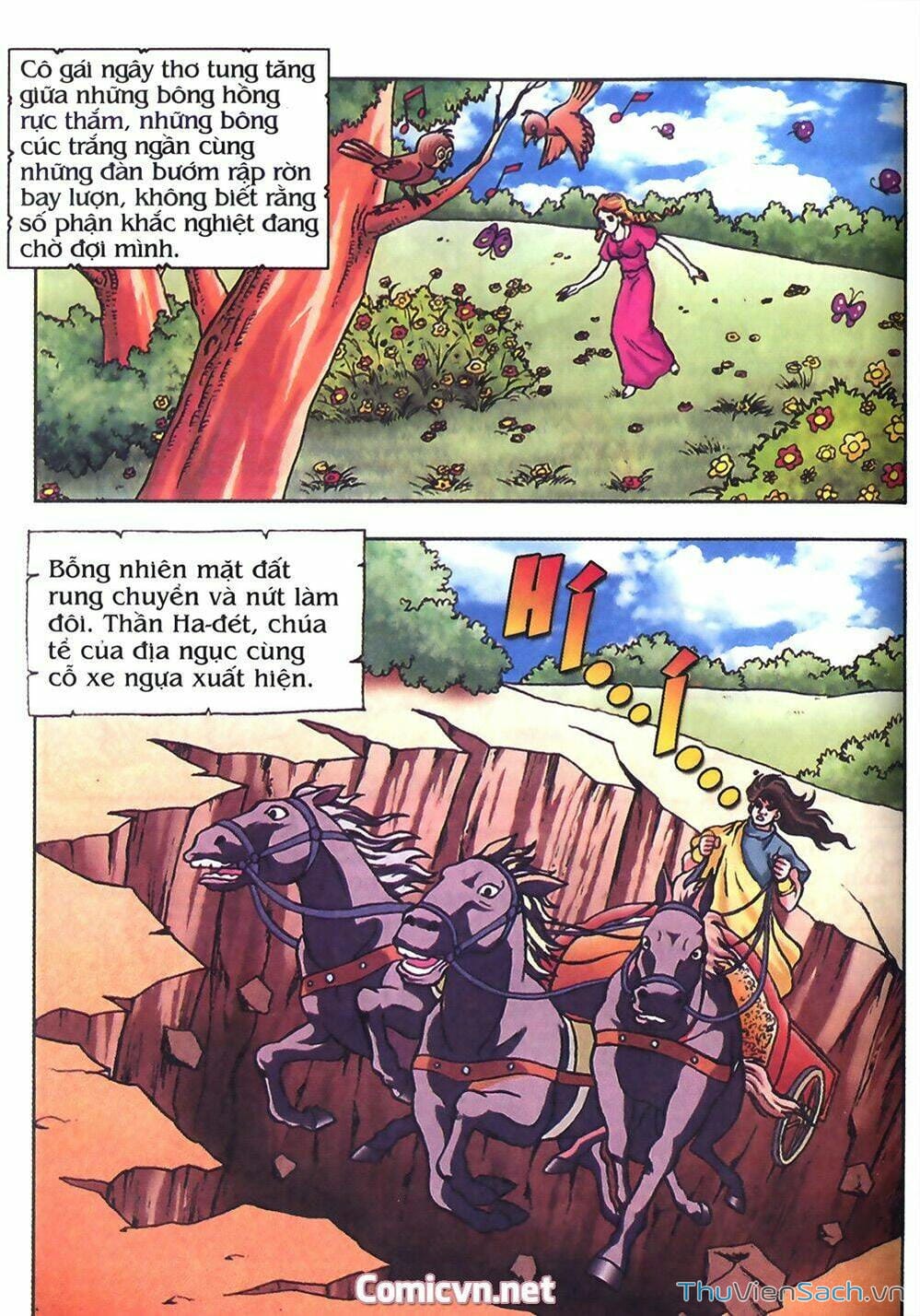 Truyện Tranh Thần Thoại Hy Lạp - Nguồn Gốc Các Vị Thần trang 3