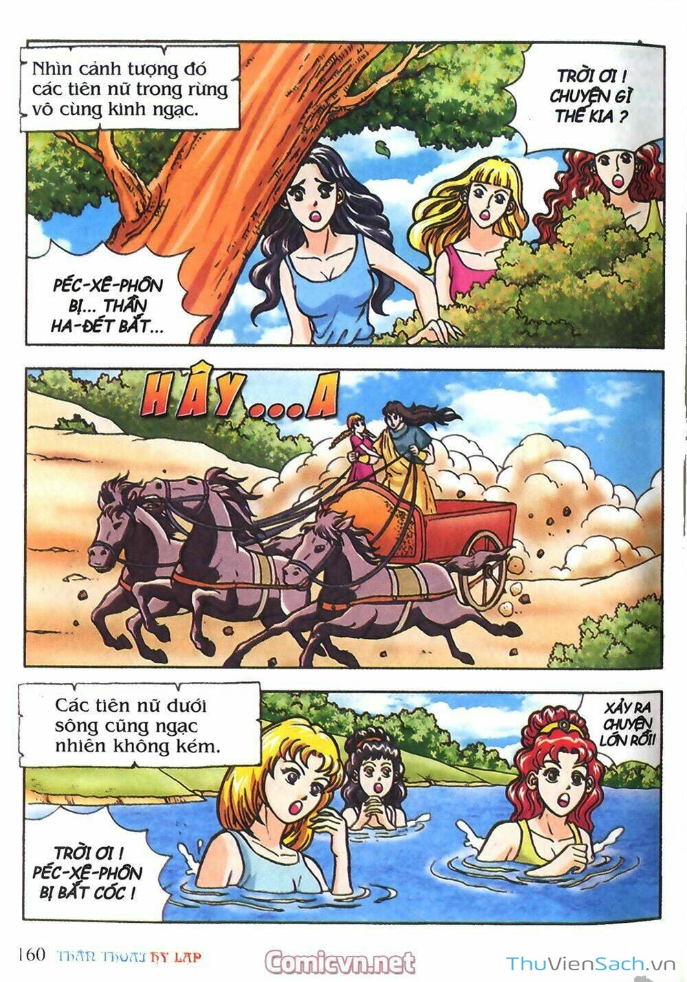 Truyện Tranh Thần Thoại Hy Lạp - Nguồn Gốc Các Vị Thần trang 3