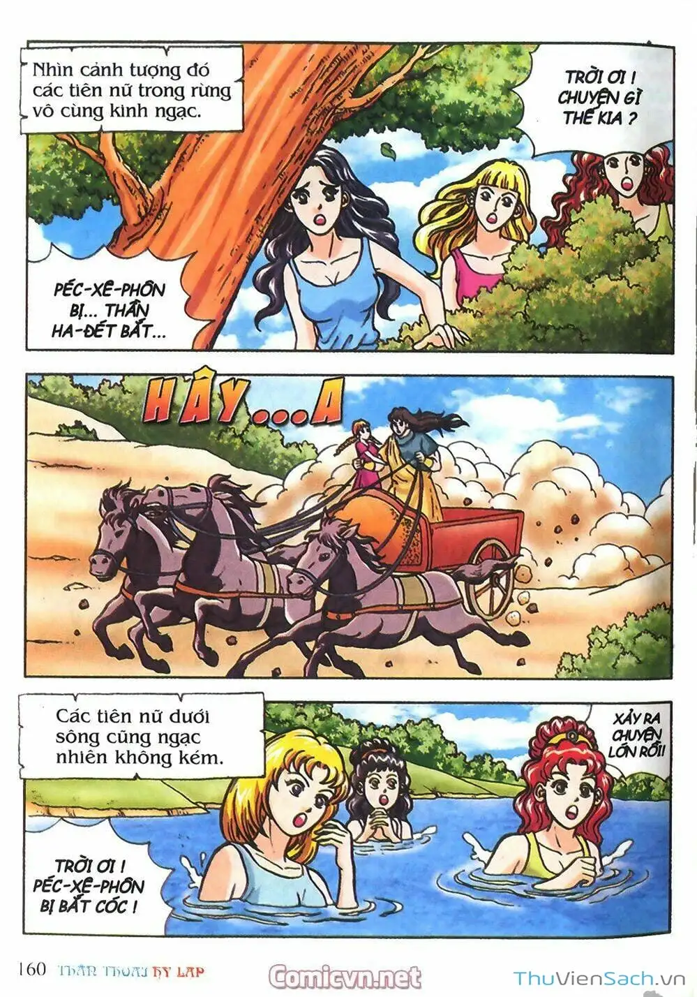 Truyện Tranh Thần Thoại Hy Lạp - Nguồn Gốc Các Vị Thần trang 3