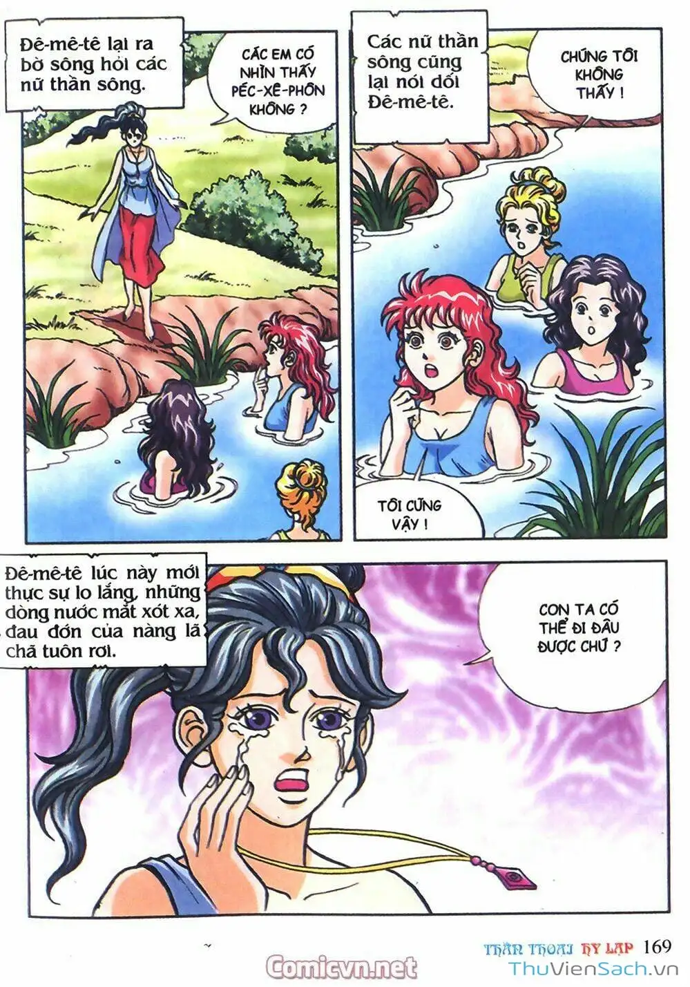 Truyện Tranh Thần Thoại Hy Lạp - Nguồn Gốc Các Vị Thần trang 3