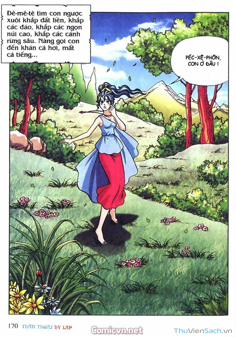 Truyện Tranh Thần Thoại Hy Lạp - Nguồn Gốc Các Vị Thần trang 3