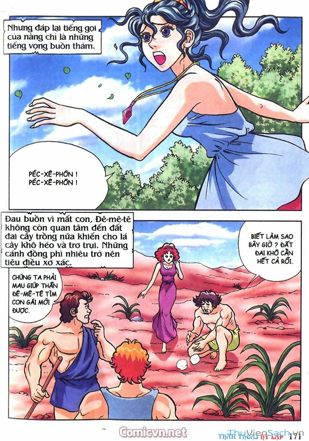 Truyện Tranh Thần Thoại Hy Lạp - Nguồn Gốc Các Vị Thần trang 3