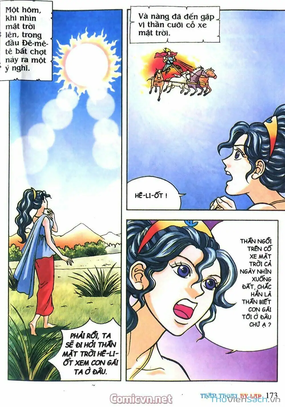 Truyện Tranh Thần Thoại Hy Lạp - Nguồn Gốc Các Vị Thần trang 3