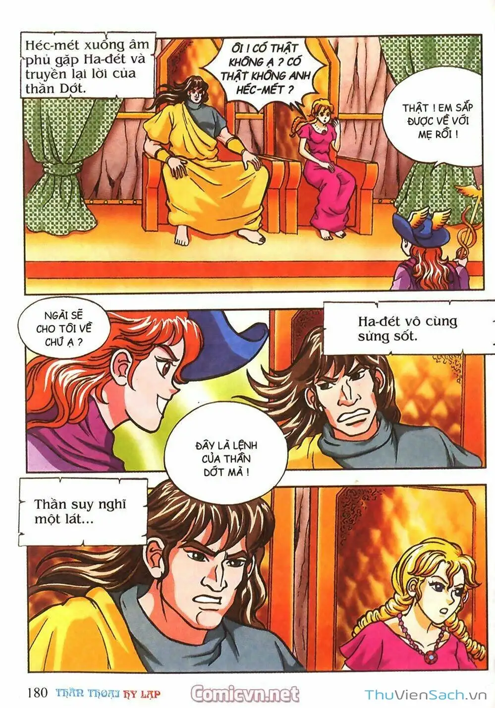 Truyện Tranh Thần Thoại Hy Lạp - Nguồn Gốc Các Vị Thần trang 3