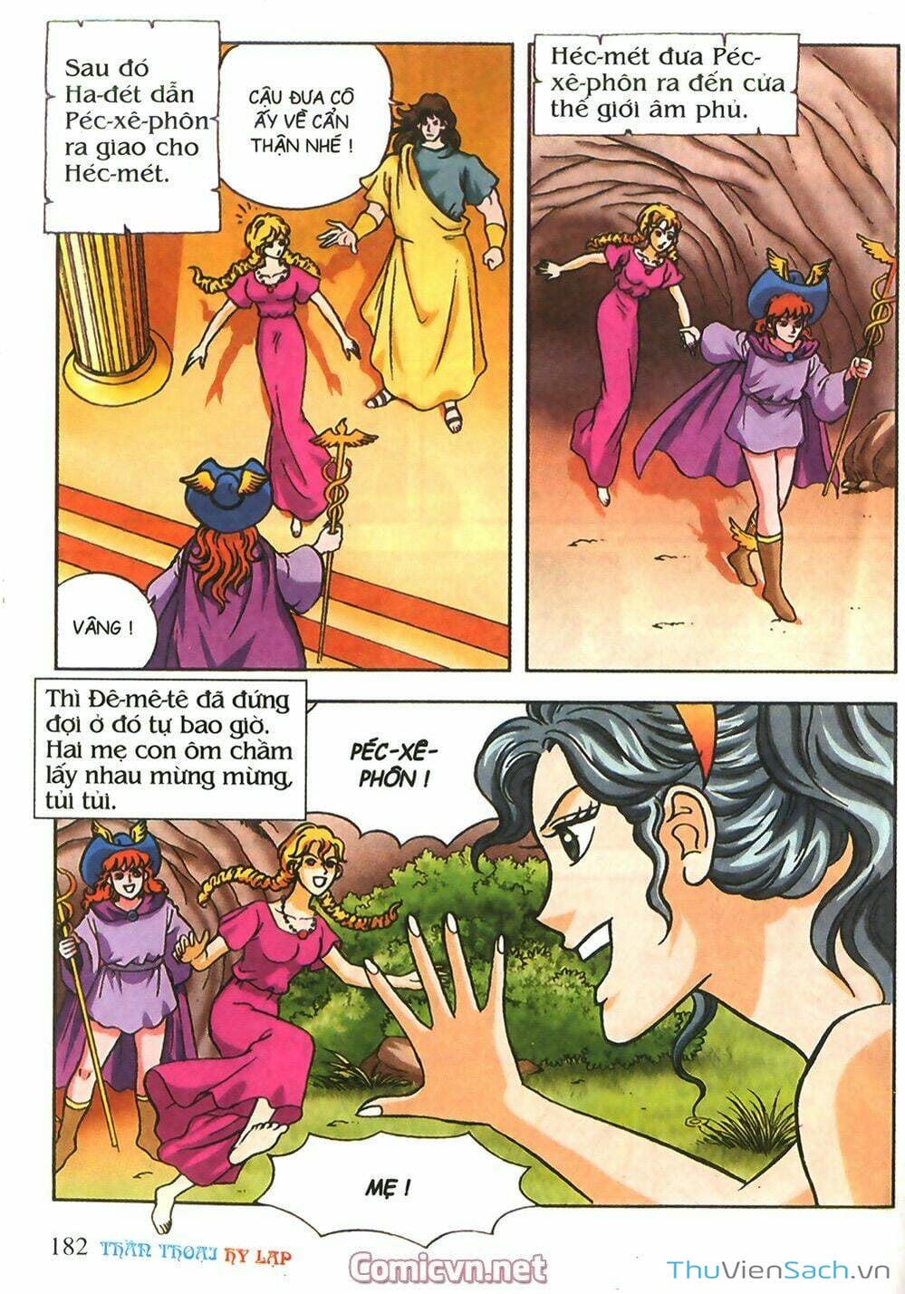 Truyện Tranh Thần Thoại Hy Lạp - Nguồn Gốc Các Vị Thần trang 3