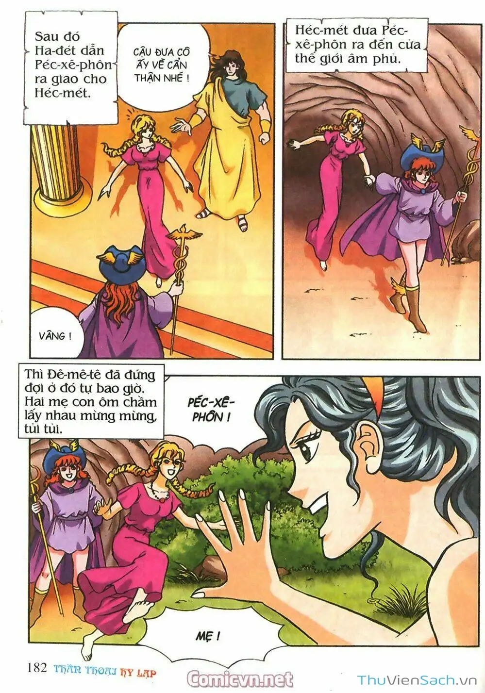 Truyện Tranh Thần Thoại Hy Lạp - Nguồn Gốc Các Vị Thần trang 3