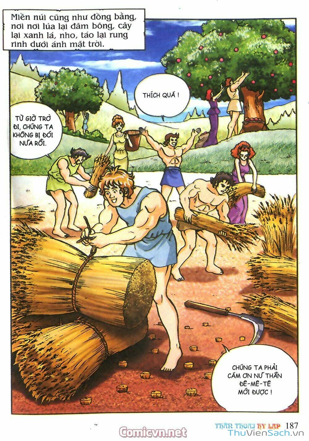 Truyện Tranh Thần Thoại Hy Lạp - Nguồn Gốc Các Vị Thần trang 3