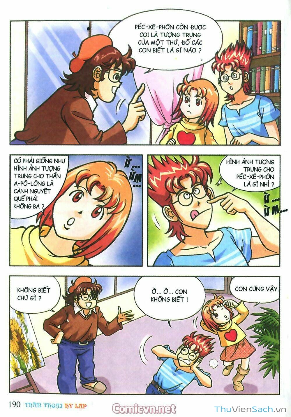 Truyện Tranh Thần Thoại Hy Lạp - Nguồn Gốc Các Vị Thần trang 3