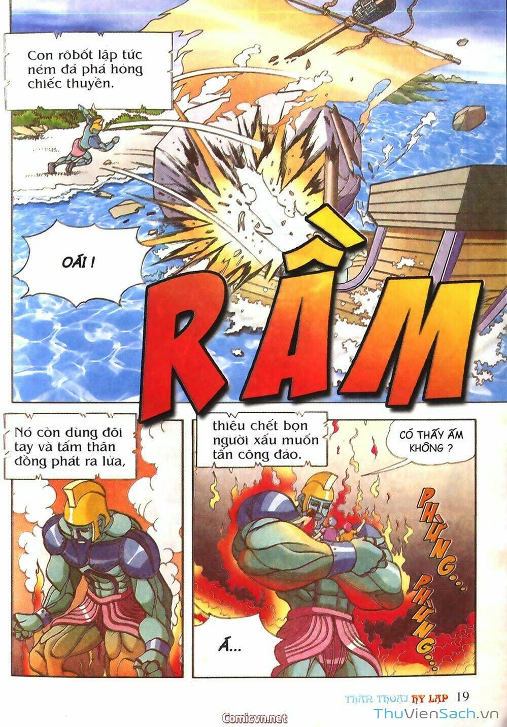 Truyện Tranh Thần Thoại Hy Lạp - Nguồn Gốc Các Vị Thần trang 3