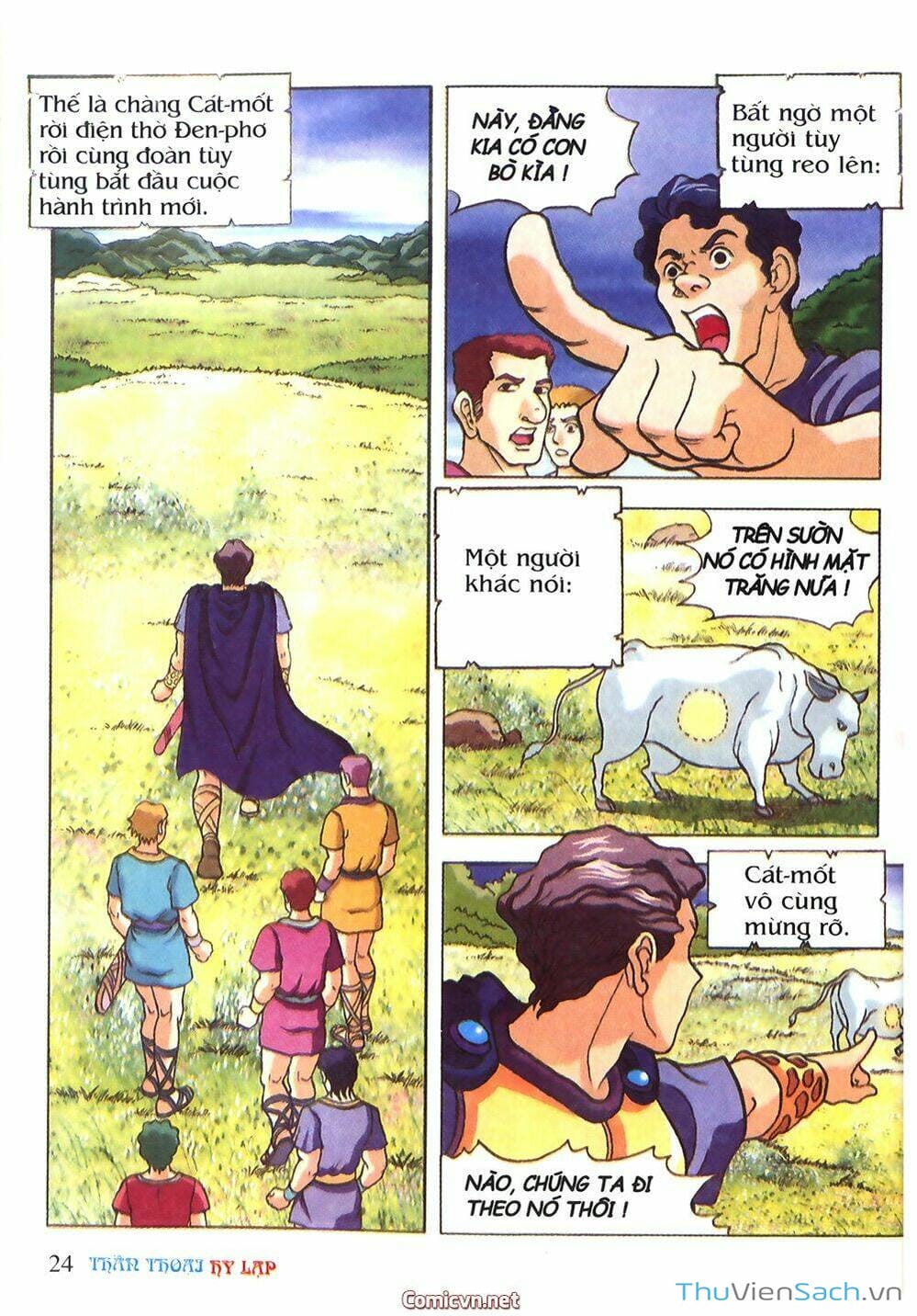 Truyện Tranh Thần Thoại Hy Lạp - Nguồn Gốc Các Vị Thần trang 3