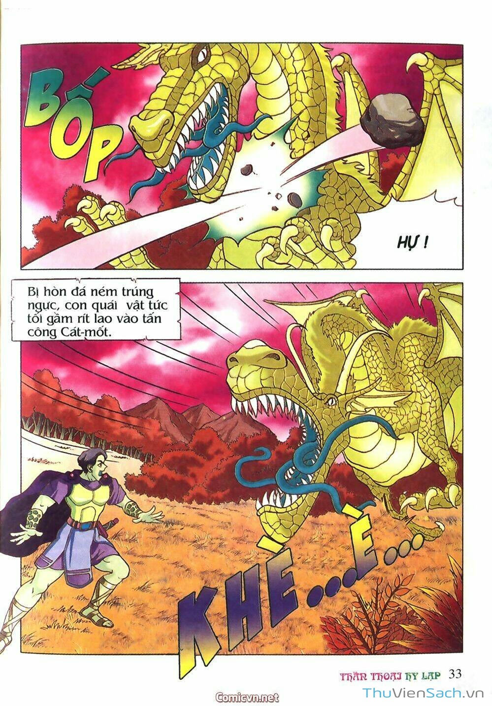 Truyện Tranh Thần Thoại Hy Lạp - Nguồn Gốc Các Vị Thần trang 3