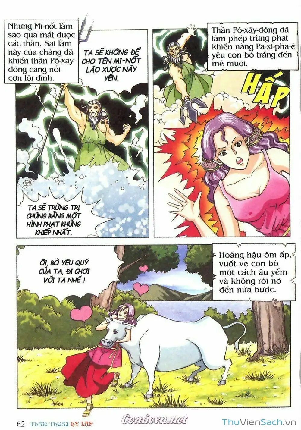 Truyện Tranh Thần Thoại Hy Lạp - Nguồn Gốc Các Vị Thần trang 3
