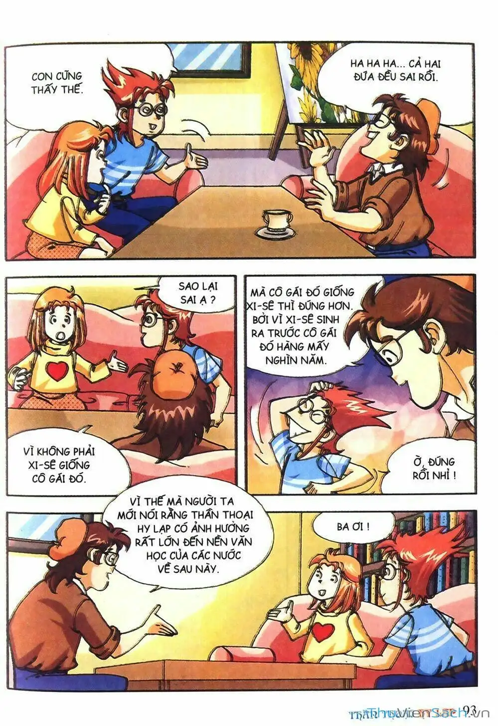 Truyện Tranh Thần Thoại Hy Lạp - Nguồn Gốc Các Vị Thần trang 3