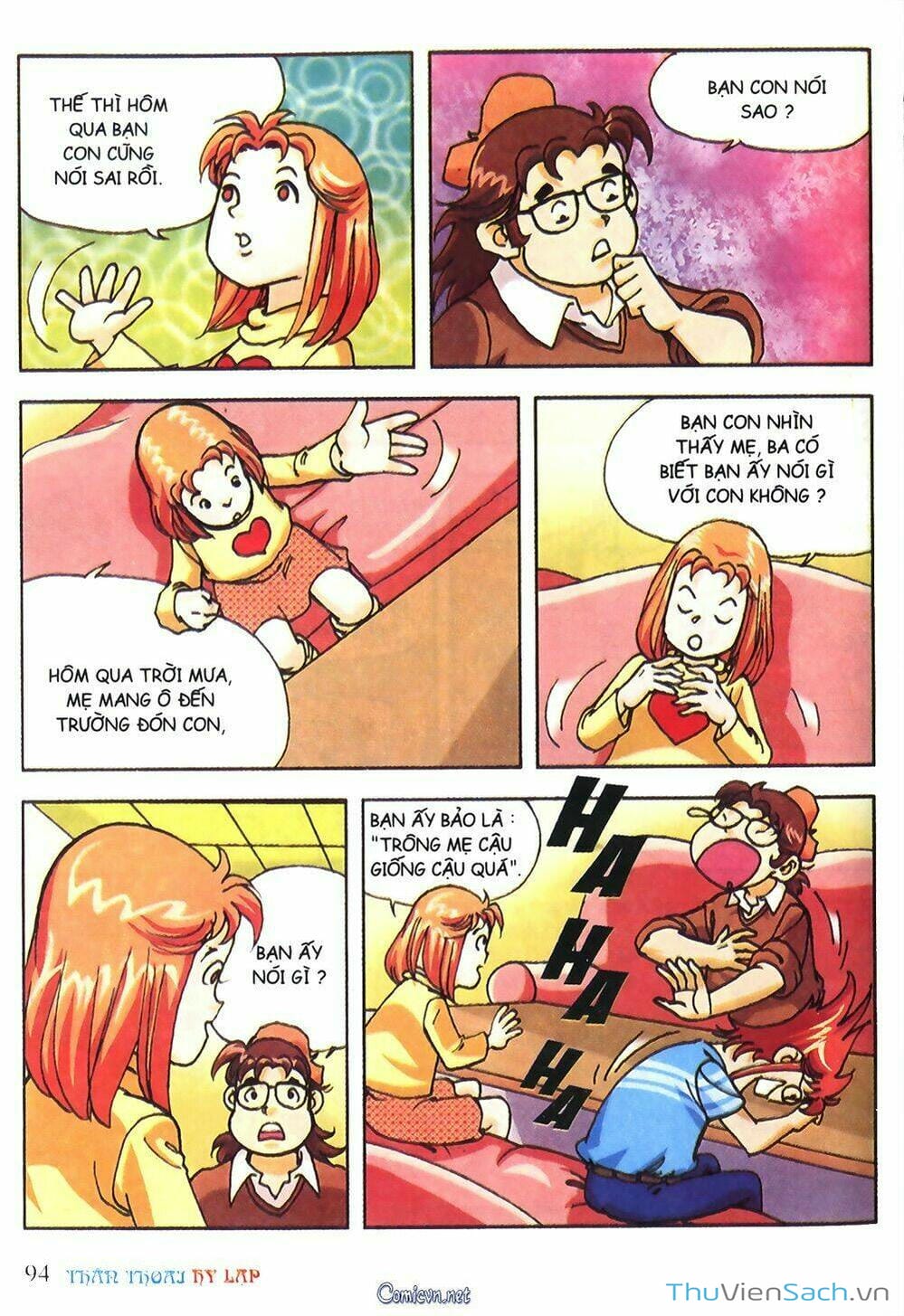 Truyện Tranh Thần Thoại Hy Lạp - Nguồn Gốc Các Vị Thần trang 3