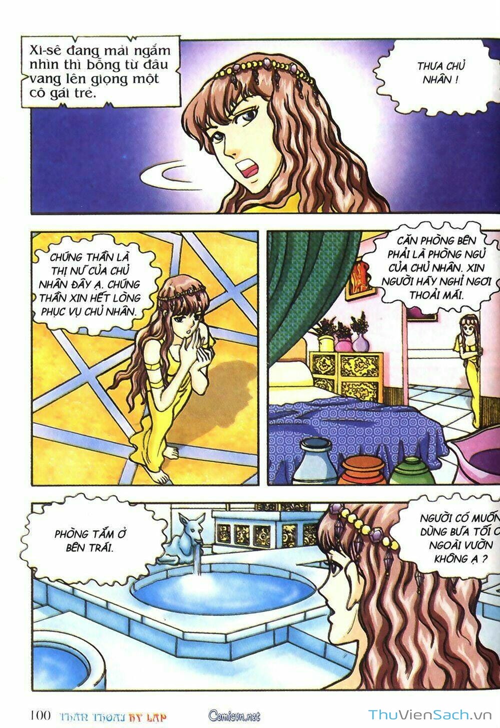 Truyện Tranh Thần Thoại Hy Lạp - Nguồn Gốc Các Vị Thần trang 3