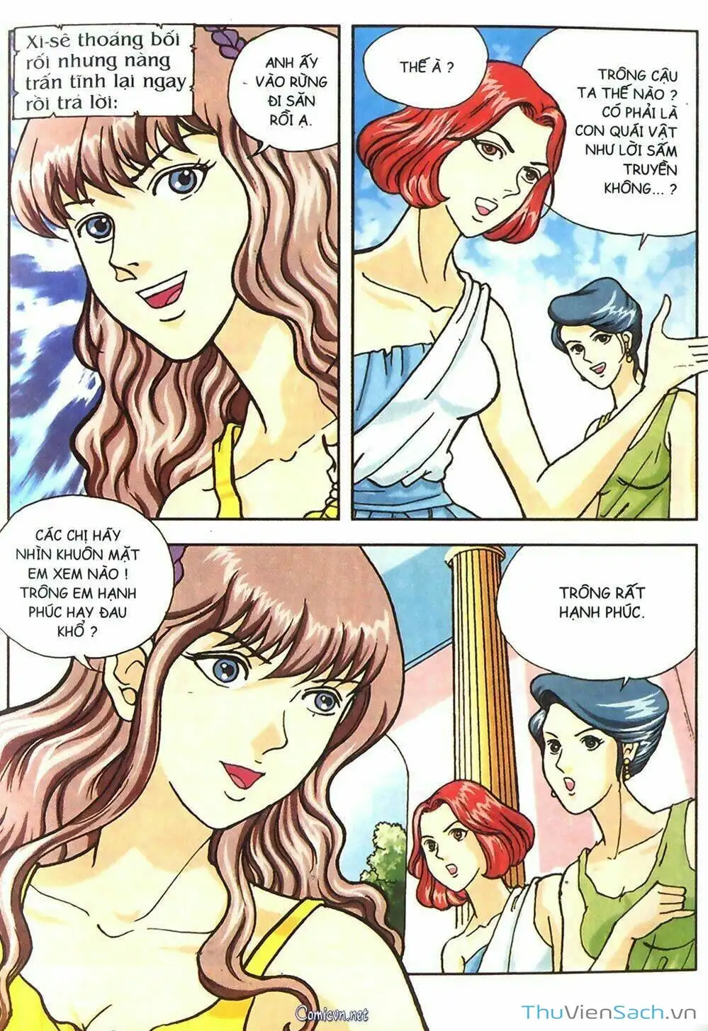 Truyện Tranh Thần Thoại Hy Lạp - Nguồn Gốc Các Vị Thần trang 3