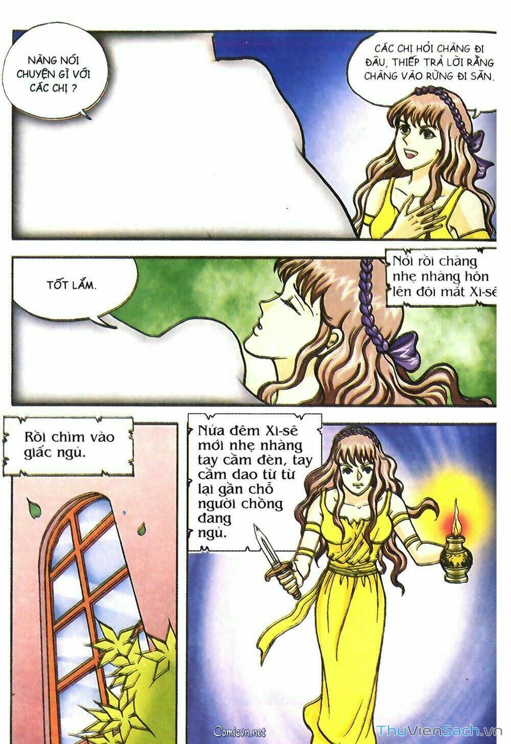 Truyện Tranh Thần Thoại Hy Lạp - Nguồn Gốc Các Vị Thần trang 3