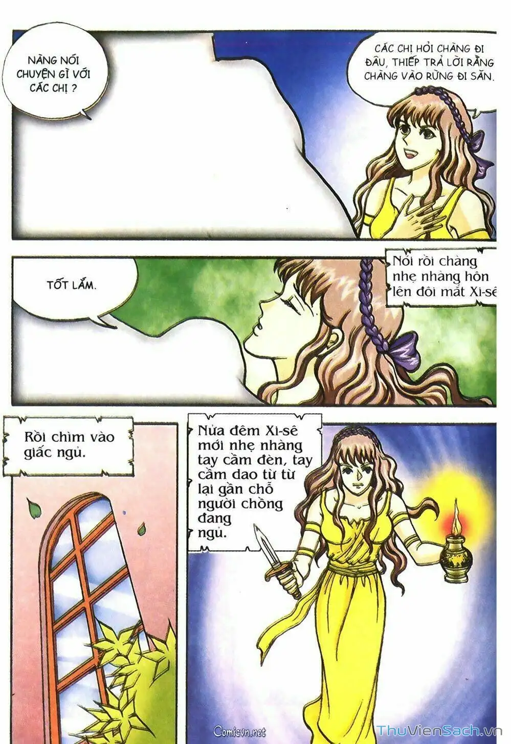 Truyện Tranh Thần Thoại Hy Lạp - Nguồn Gốc Các Vị Thần trang 3